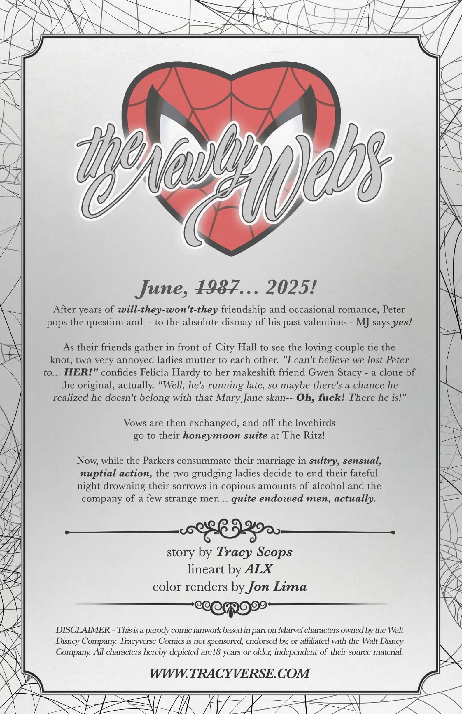 The Newly Webs (Spider-Man) [Tracy Scops] 1 . The Newly Webs - Chapter 1 (Spider-Man) [Tracy Scops] – page 2
