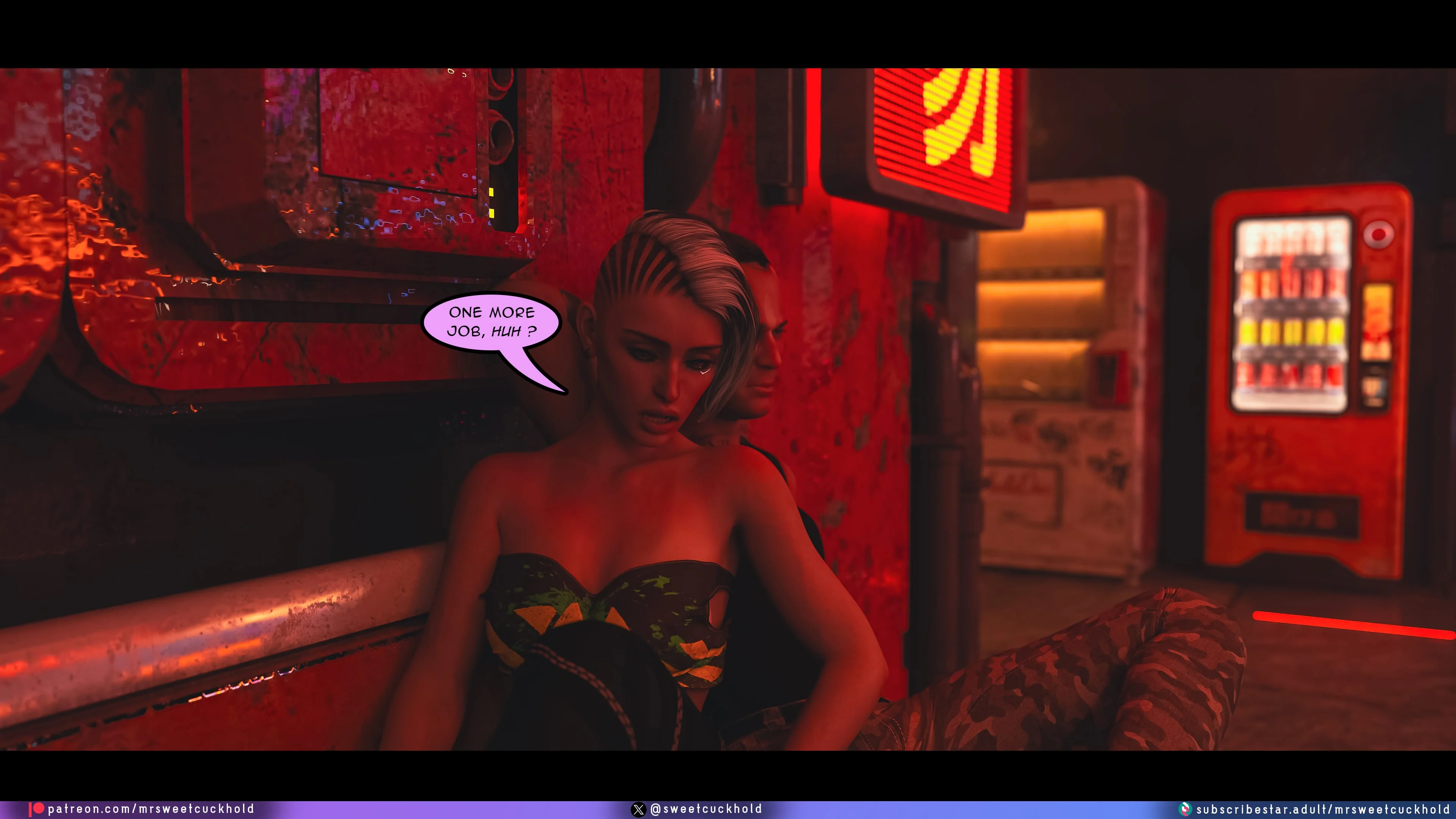 Street Corruption (Cyberpunk 2077) [Mr.SweetCuckhold] 3 . Street Corruption - Chapter 3 (Cyberpunk 2077) [Mr.SweetCuckhold] – page 39