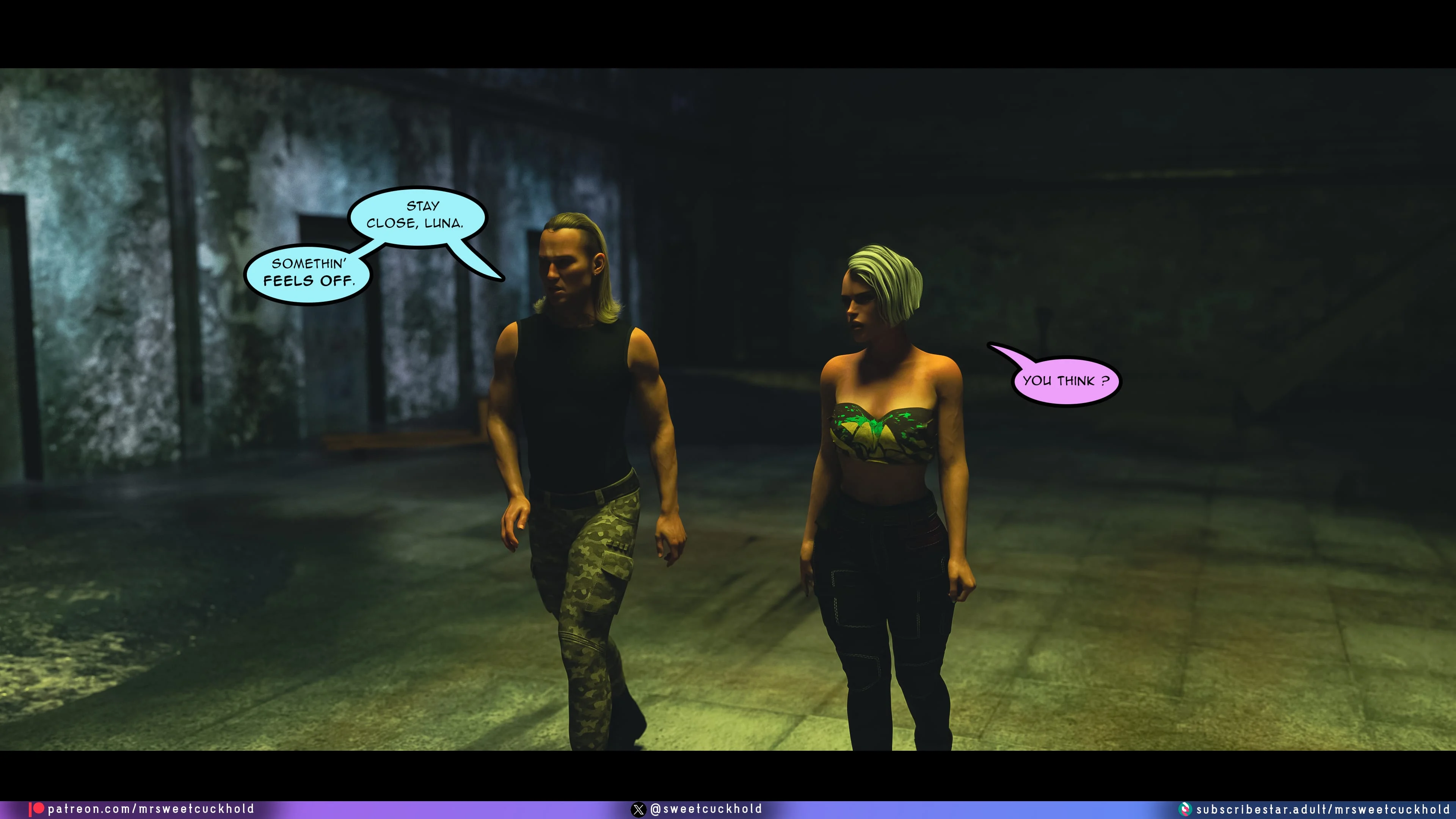 Street Corruption (Cyberpunk 2077) [Mr.SweetCuckhold] 3 . Street Corruption - Chapter 3 (Cyberpunk 2077) [Mr.SweetCuckhold] – page 42