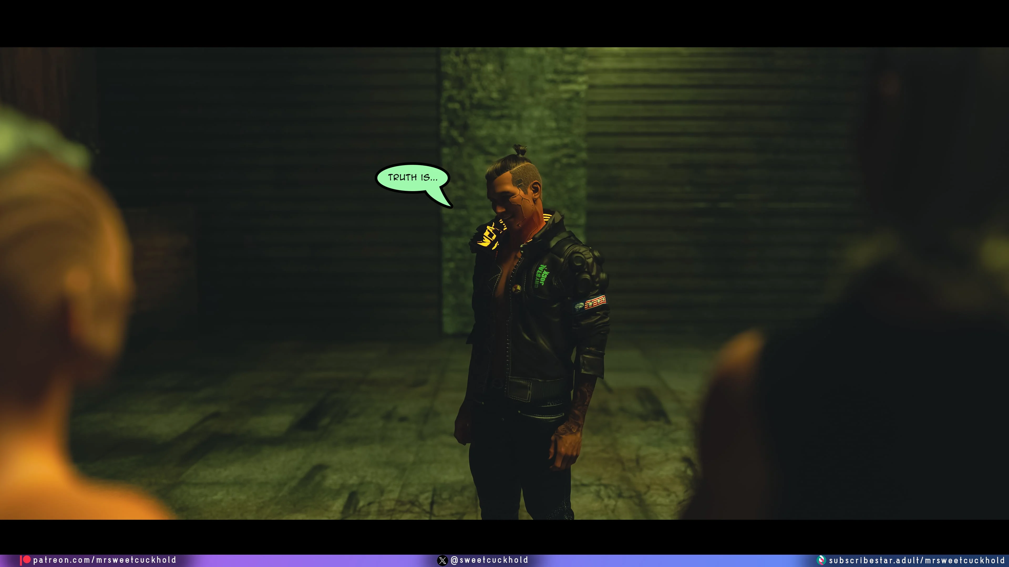 Street Corruption (Cyberpunk 2077) [Mr.SweetCuckhold] 3 . Street Corruption - Chapter 3 (Cyberpunk 2077) [Mr.SweetCuckhold] – page 50