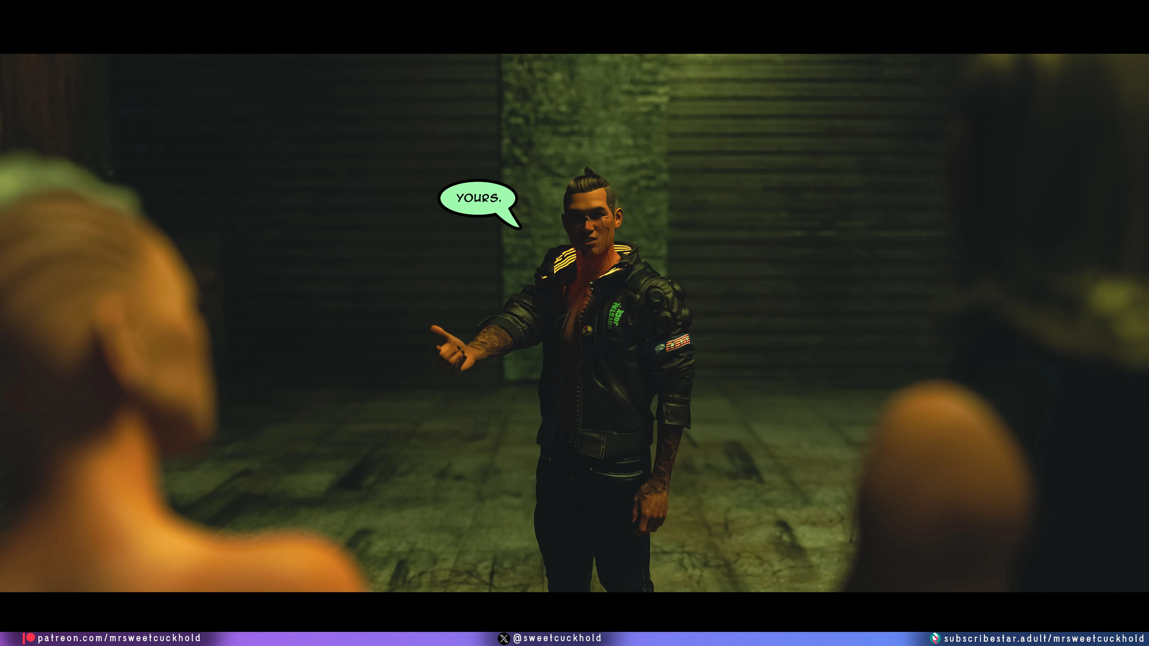 Street Corruption (Cyberpunk 2077) [Mr.SweetCuckhold] 3 . Street Corruption - Chapter 3 (Cyberpunk 2077) [Mr.SweetCuckhold] – page 54