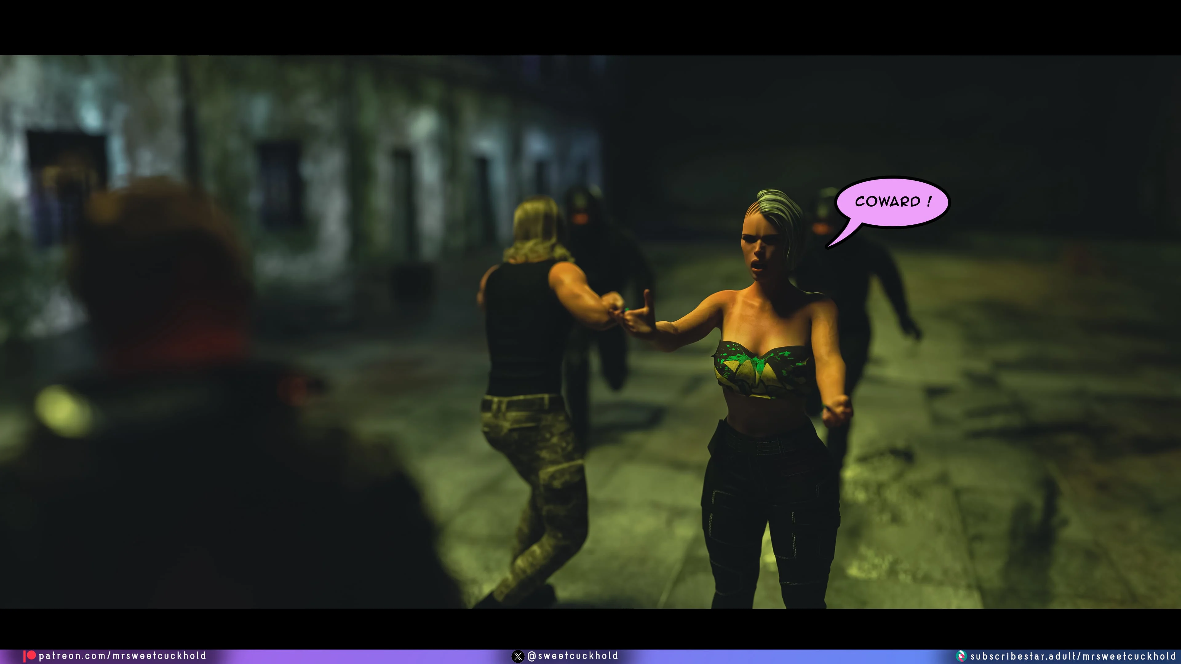 Street Corruption (Cyberpunk 2077) [Mr.SweetCuckhold] 3 . Street Corruption - Chapter 3 (Cyberpunk 2077) [Mr.SweetCuckhold] – page 58