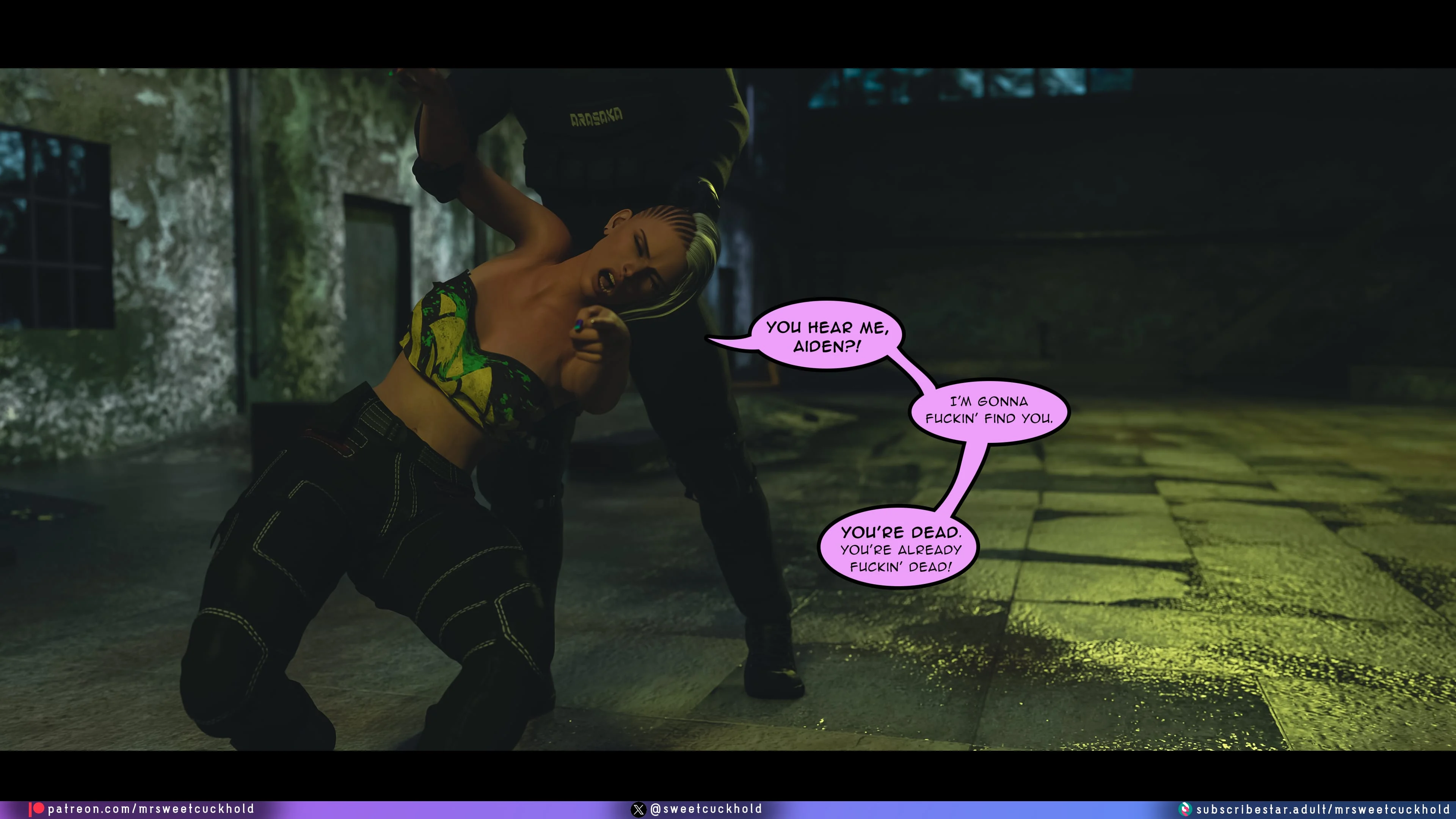 Street Corruption (Cyberpunk 2077) [Mr.SweetCuckhold] 3 . Street Corruption - Chapter 3 (Cyberpunk 2077) [Mr.SweetCuckhold] – page 63