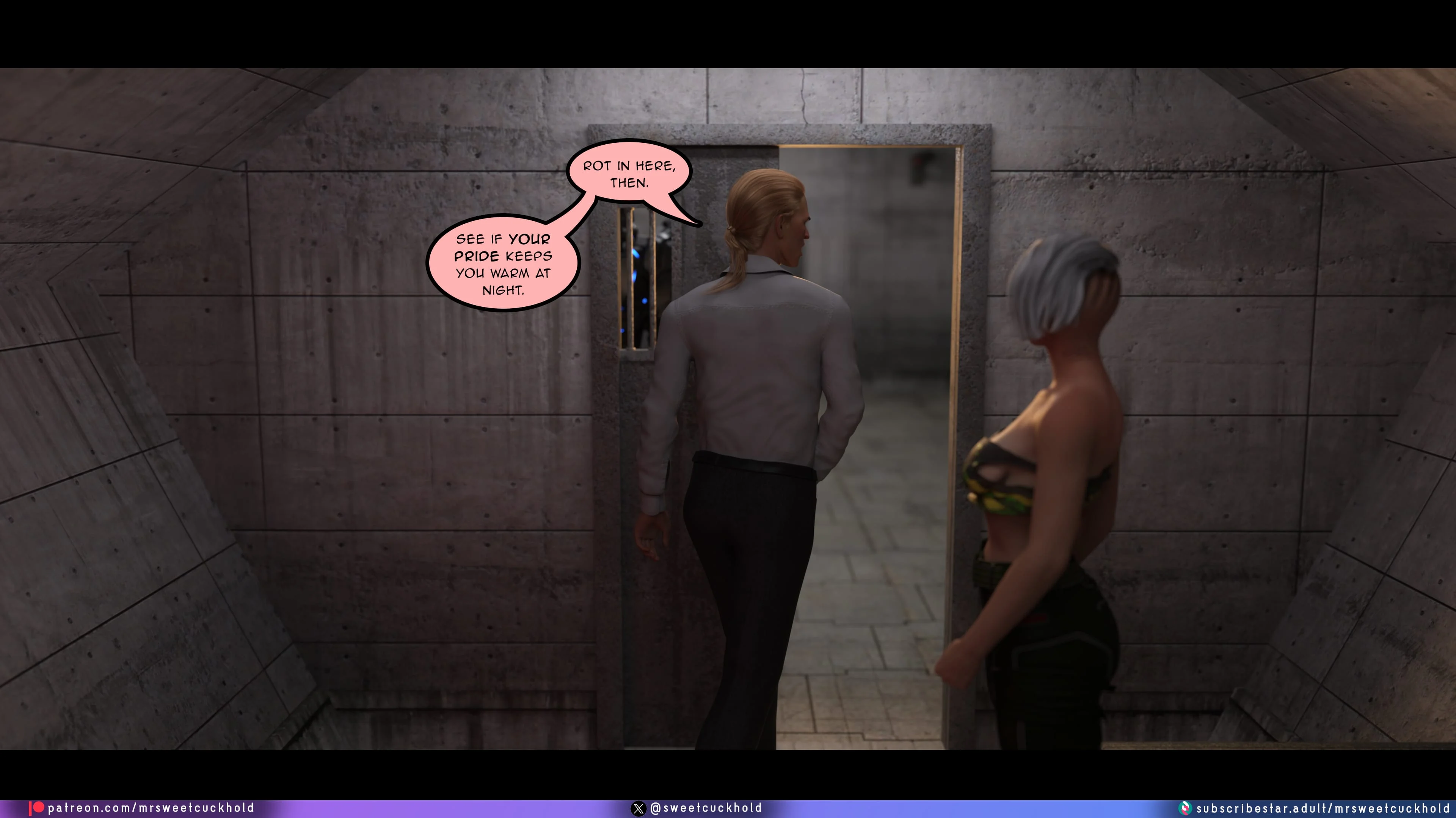 Street Corruption (Cyberpunk 2077) [Mr.SweetCuckhold] 3 . Street Corruption - Chapter 3 (Cyberpunk 2077) [Mr.SweetCuckhold] – page 92