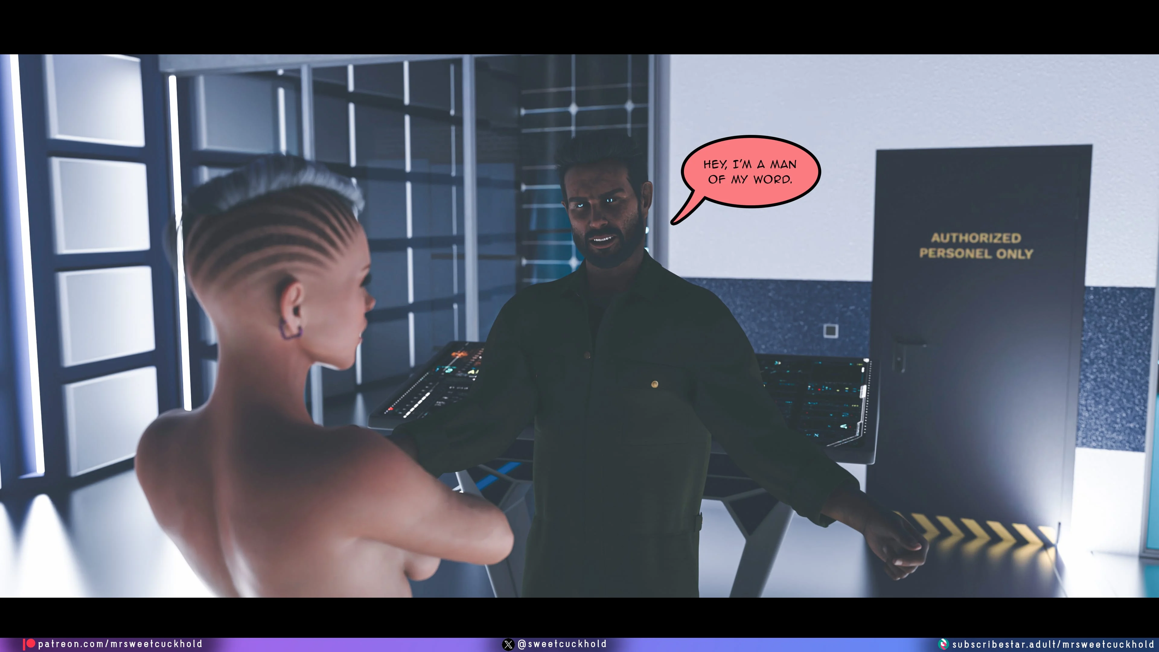 Street Corruption (Cyberpunk 2077) [Mr.SweetCuckhold] 2 . Street Corruption - Chapter 2 (Cyberpunk 2077) [Mr.SweetCuckhold] – page 127