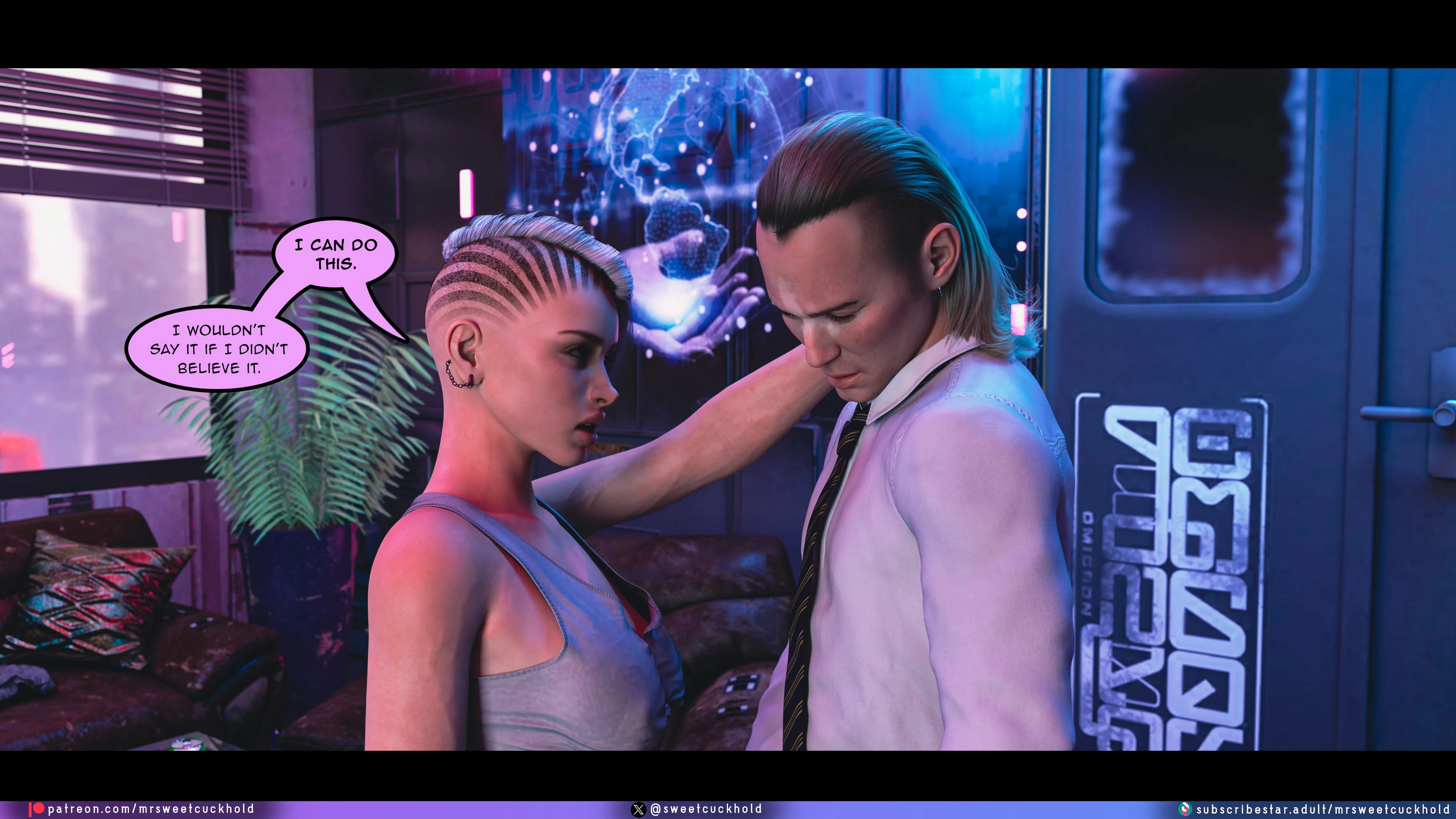 Street Corruption (Cyberpunk 2077) [Mr.SweetCuckhold] 2 . Street Corruption - Chapter 2 (Cyberpunk 2077) [Mr.SweetCuckhold] – page 72