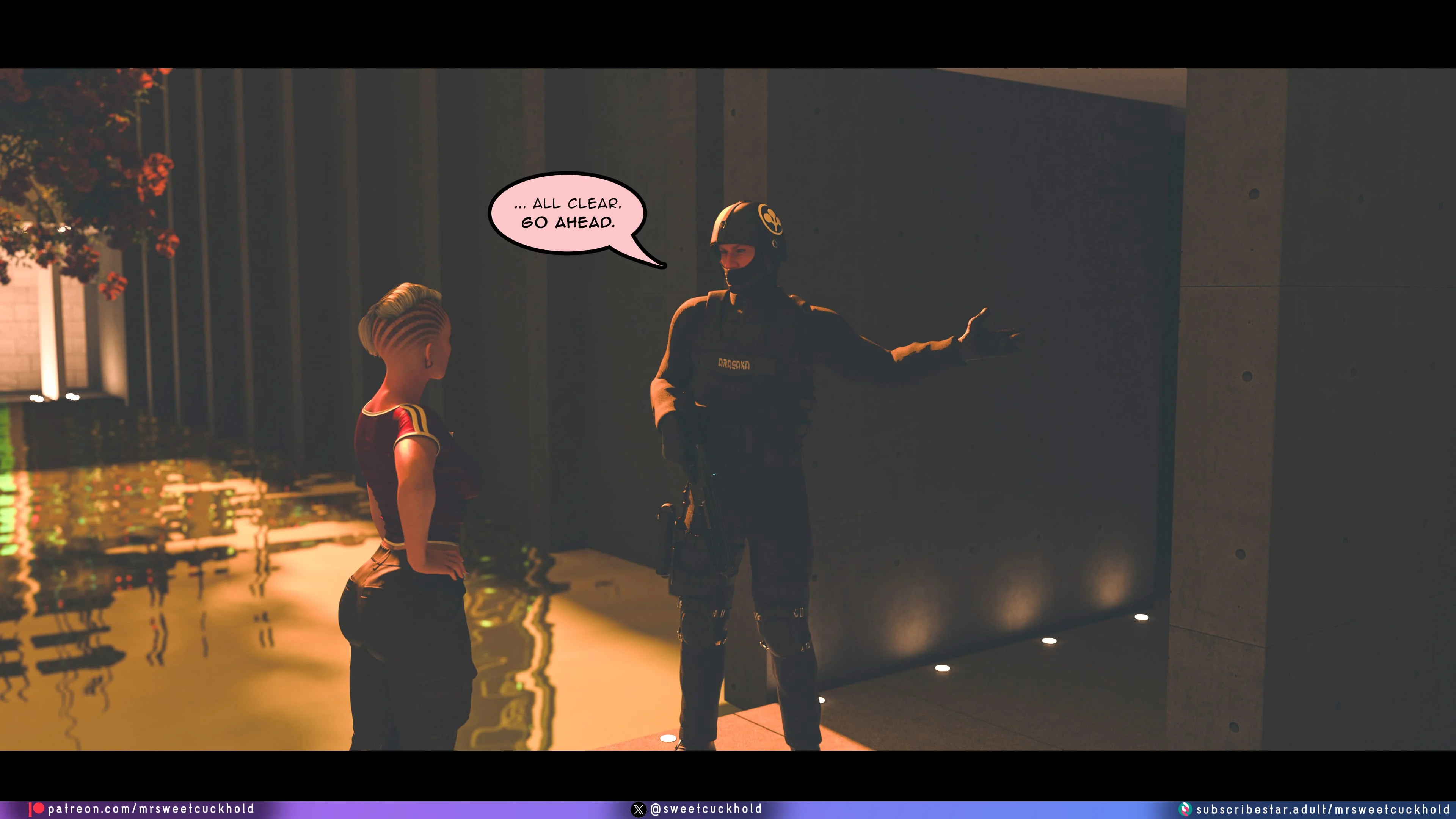 Street Corruption (Cyberpunk 2077) [Mr.SweetCuckhold] 2 . Street Corruption - Chapter 2 (Cyberpunk 2077) [Mr.SweetCuckhold] – page 83