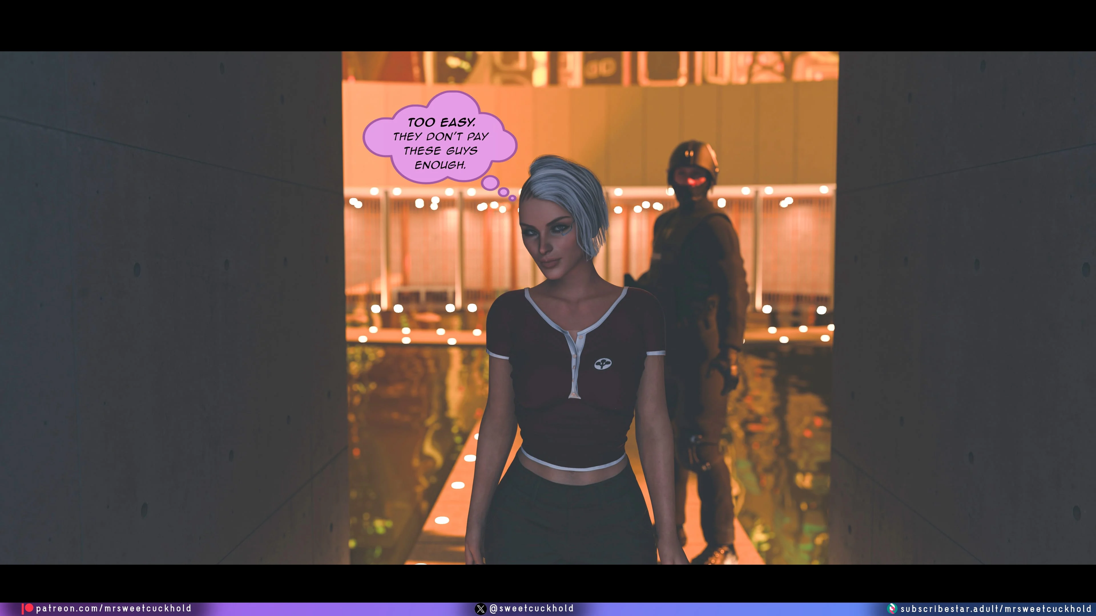 Street Corruption (Cyberpunk 2077) [Mr.SweetCuckhold] 2 . Street Corruption - Chapter 2 (Cyberpunk 2077) [Mr.SweetCuckhold] – page 84