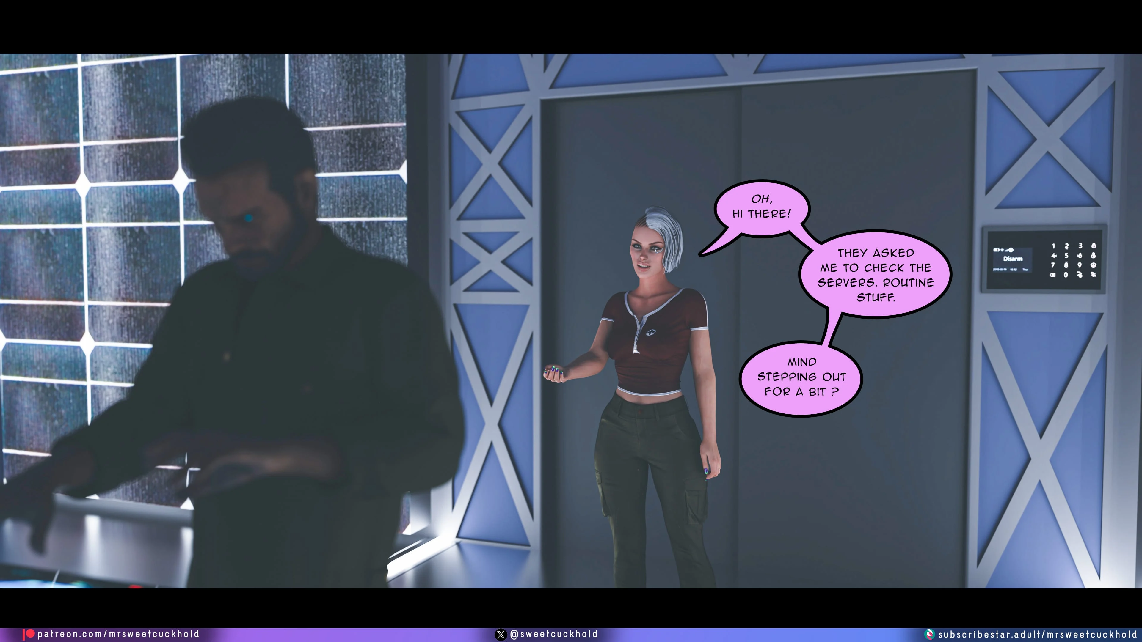 Street Corruption (Cyberpunk 2077) [Mr.SweetCuckhold] 2 . Street Corruption - Chapter 2 (Cyberpunk 2077) [Mr.SweetCuckhold] – page 95