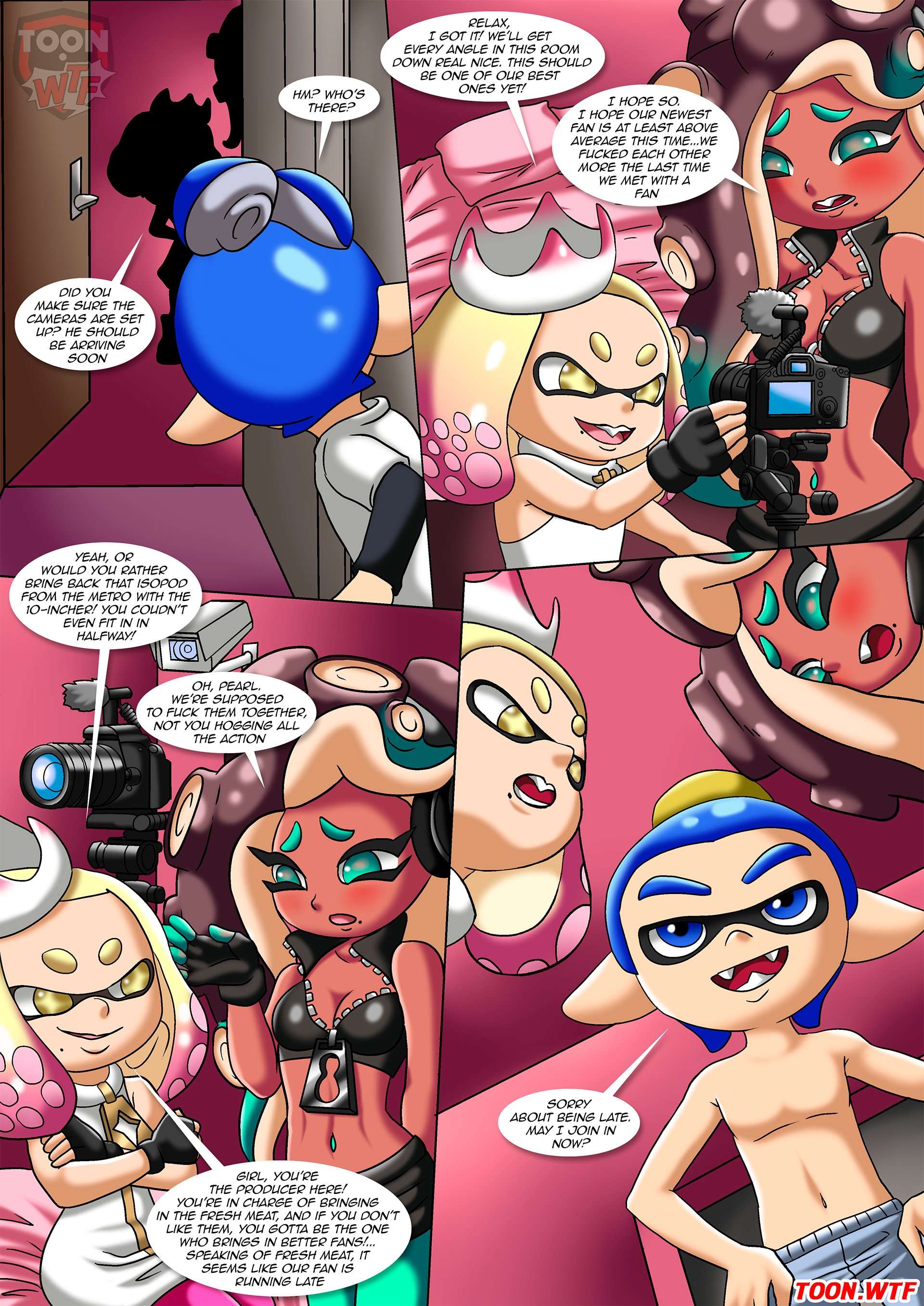 Off the Hook (Splatoon) [Palcomix] 1 . Off the Hook - Chapter 1 (Splatoon) [Palcomix] – page 6