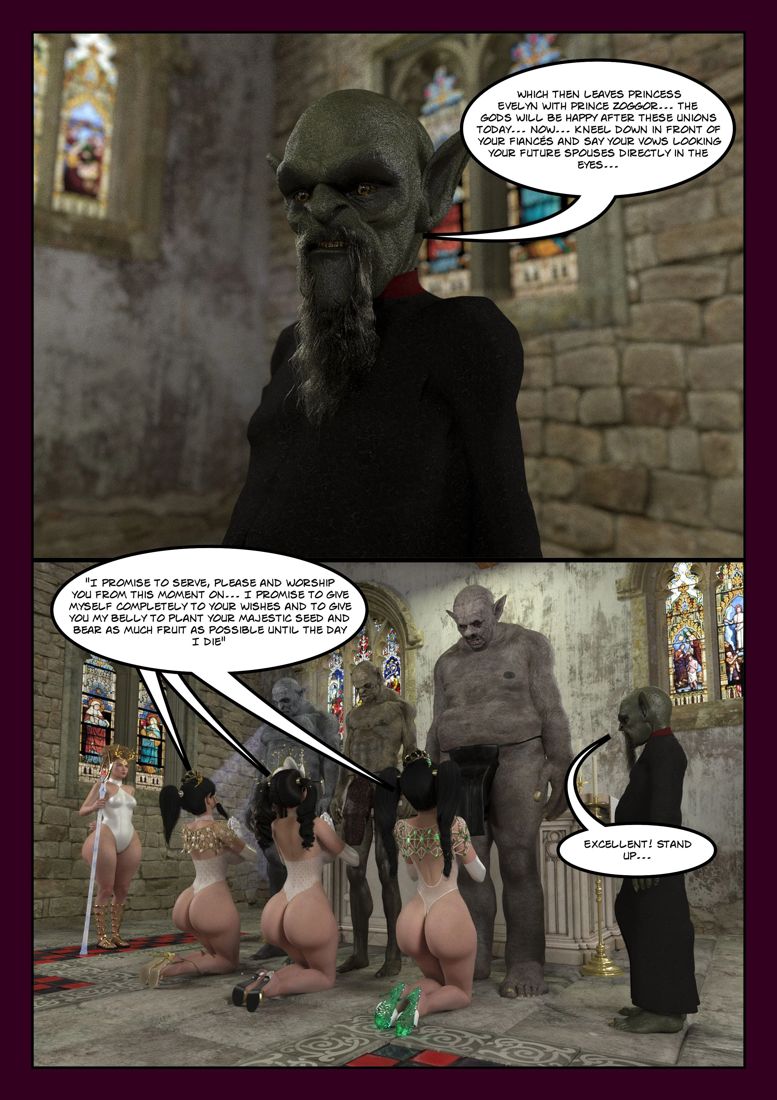 The Dark Ones [Moiarte3D] 5 . The Dark Ones - Chapter 5 [Moiarte3D] – page 21