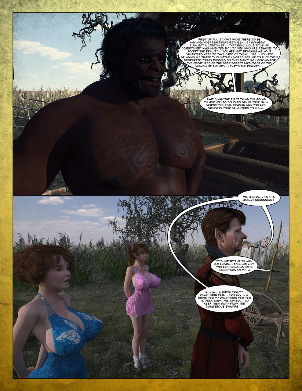 Spell [Moiarte3D] 1 . Spell - Chapter 1 [Moiarte3D] – page 38