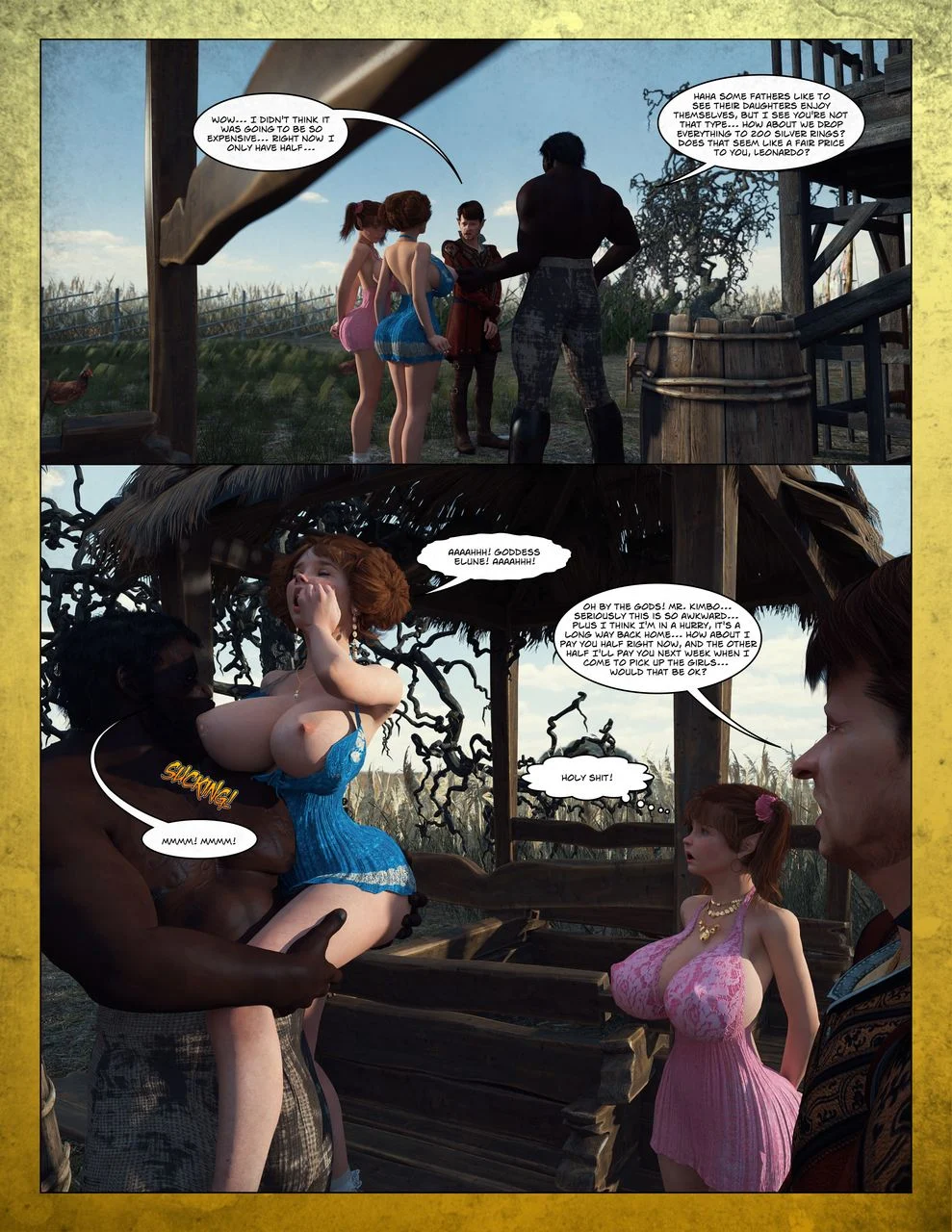 Spell [Moiarte3D] 1 . Spell - Chapter 1 [Moiarte3D] – page 41