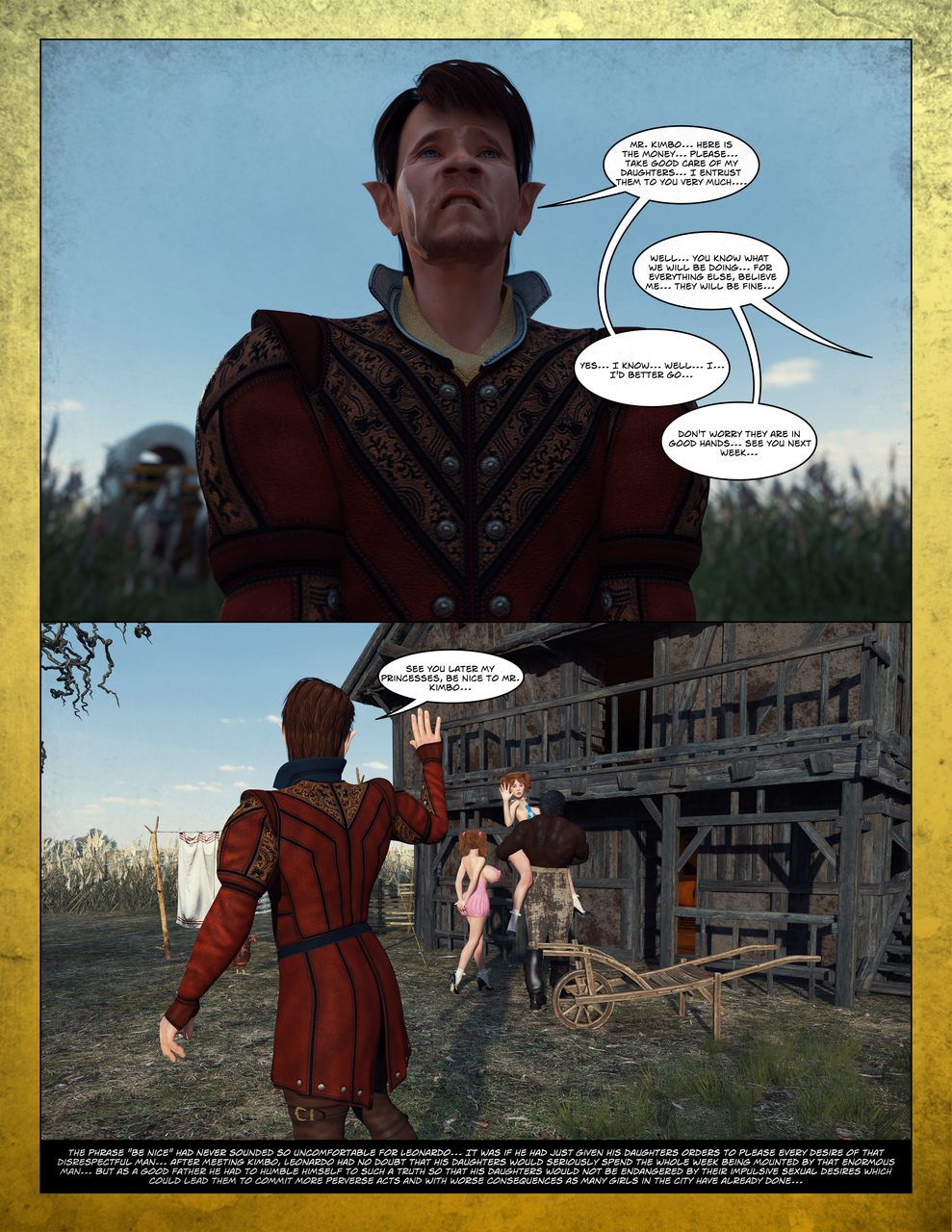 Spell [Moiarte3D] 1 . Spell - Chapter 1 [Moiarte3D] – page 43