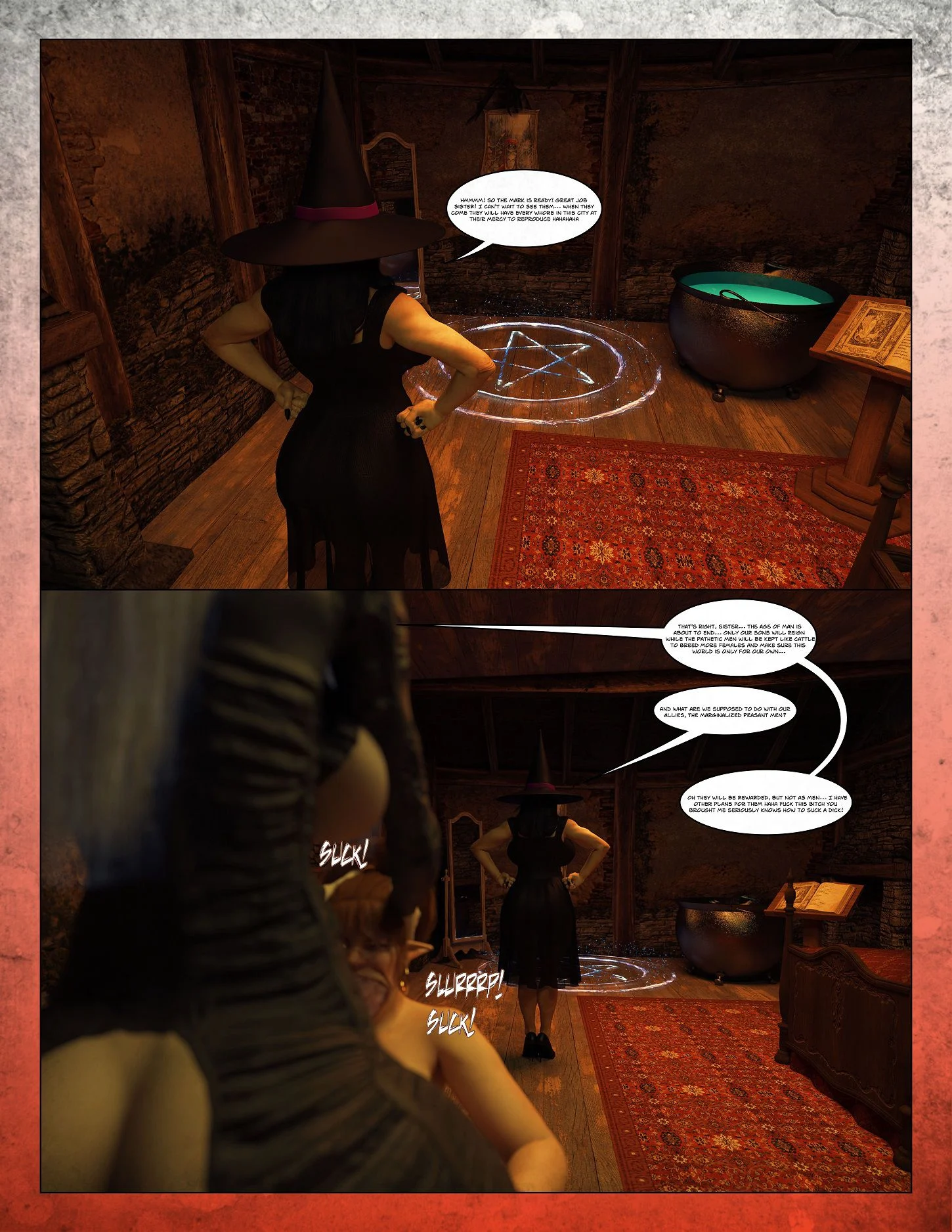 Spell [Moiarte3D] 4 . Spell - Chapter 4 [Moiarte3D] – page 1