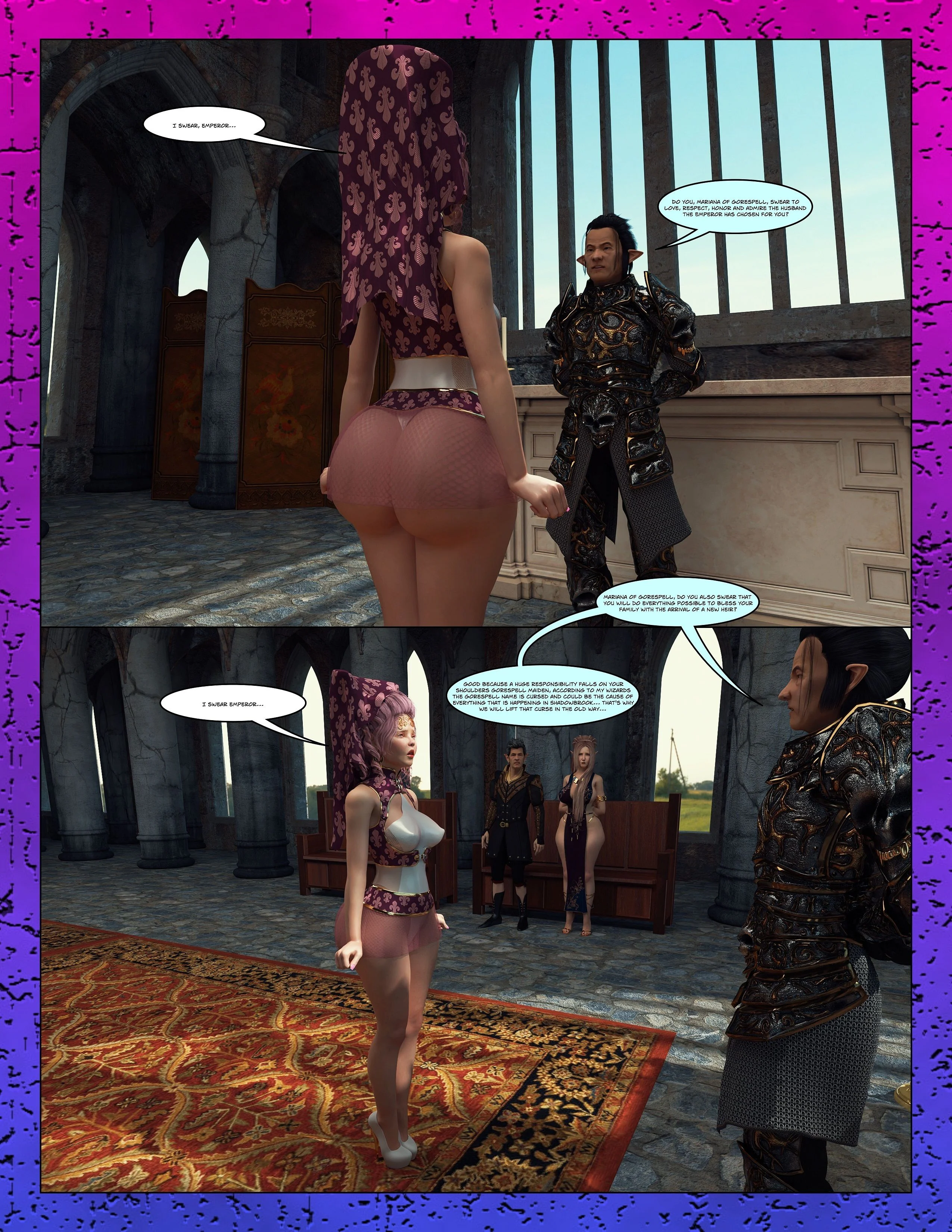 Spell [Moiarte3D] 3 . Spell - Chapter 3 [Moiarte3D] – page 38