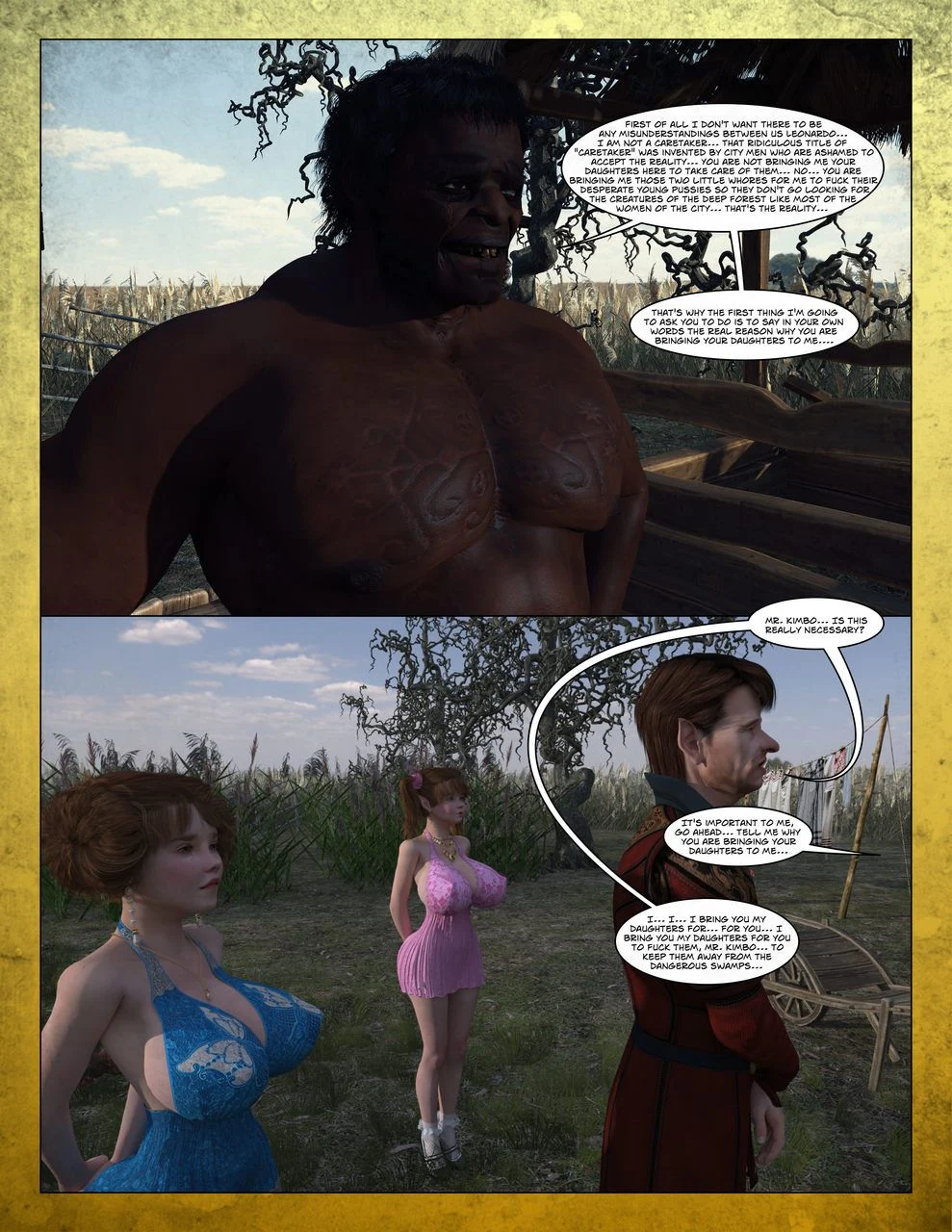 Spell [Moiarte3D] 1 . Spell - Chapter 1 [Moiarte3D] – page 38
