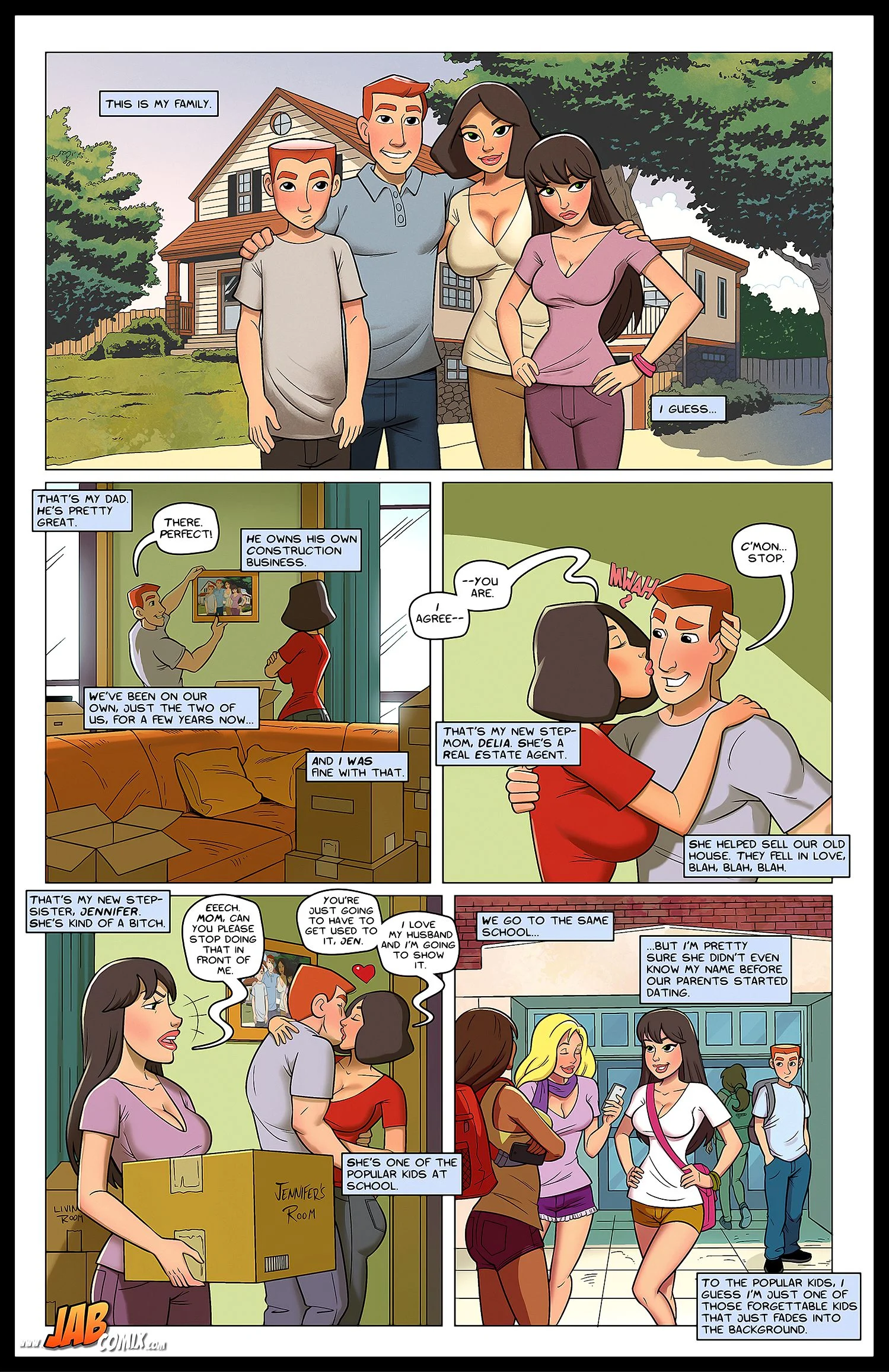 Watching My Step [JABComix] 1 . Watching My Step - Chapter 1 [JABComix] – page 2