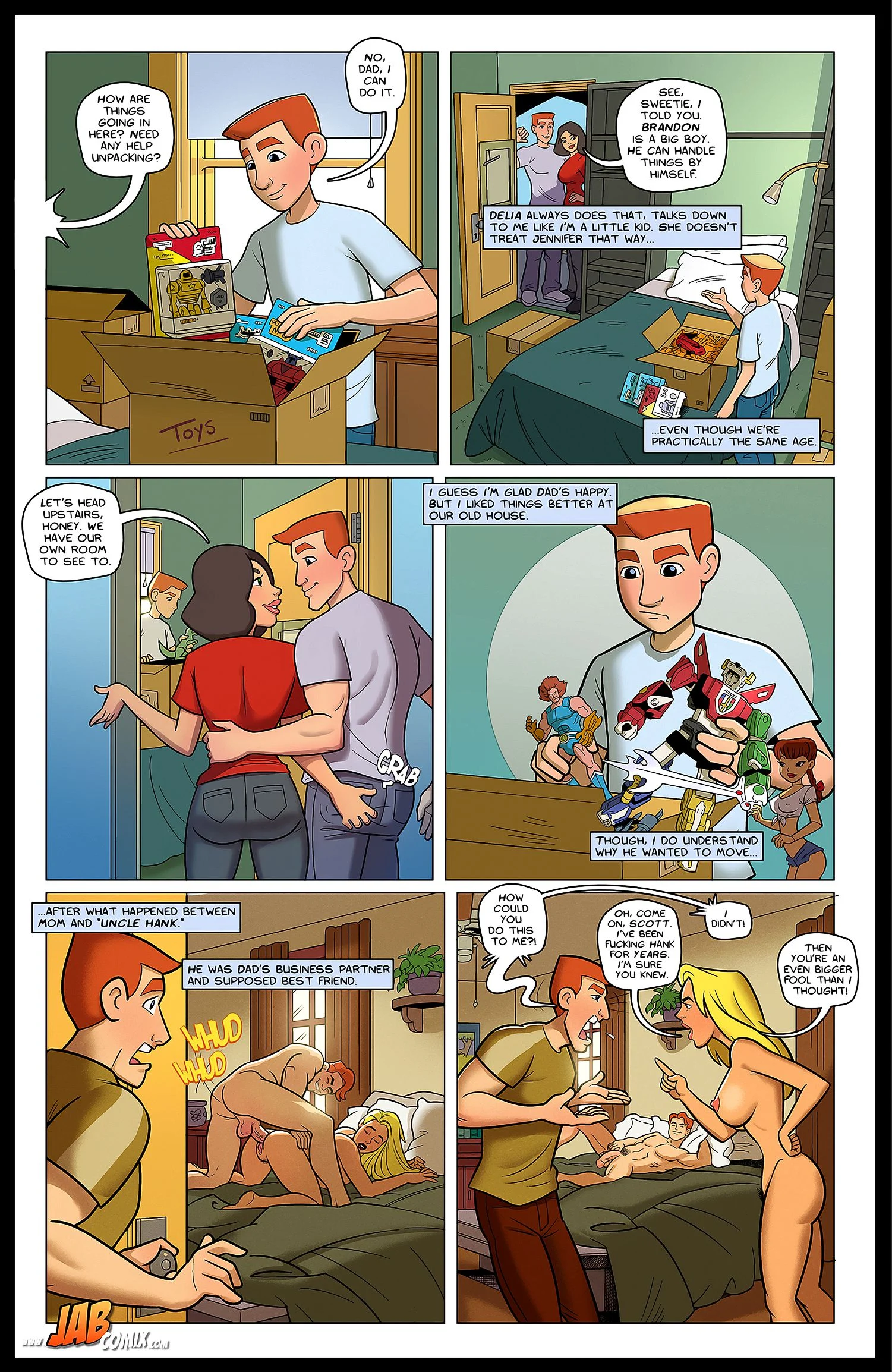 Watching My Step [JABComix] 1 . Watching My Step - Chapter 1 [JABComix] – page 3