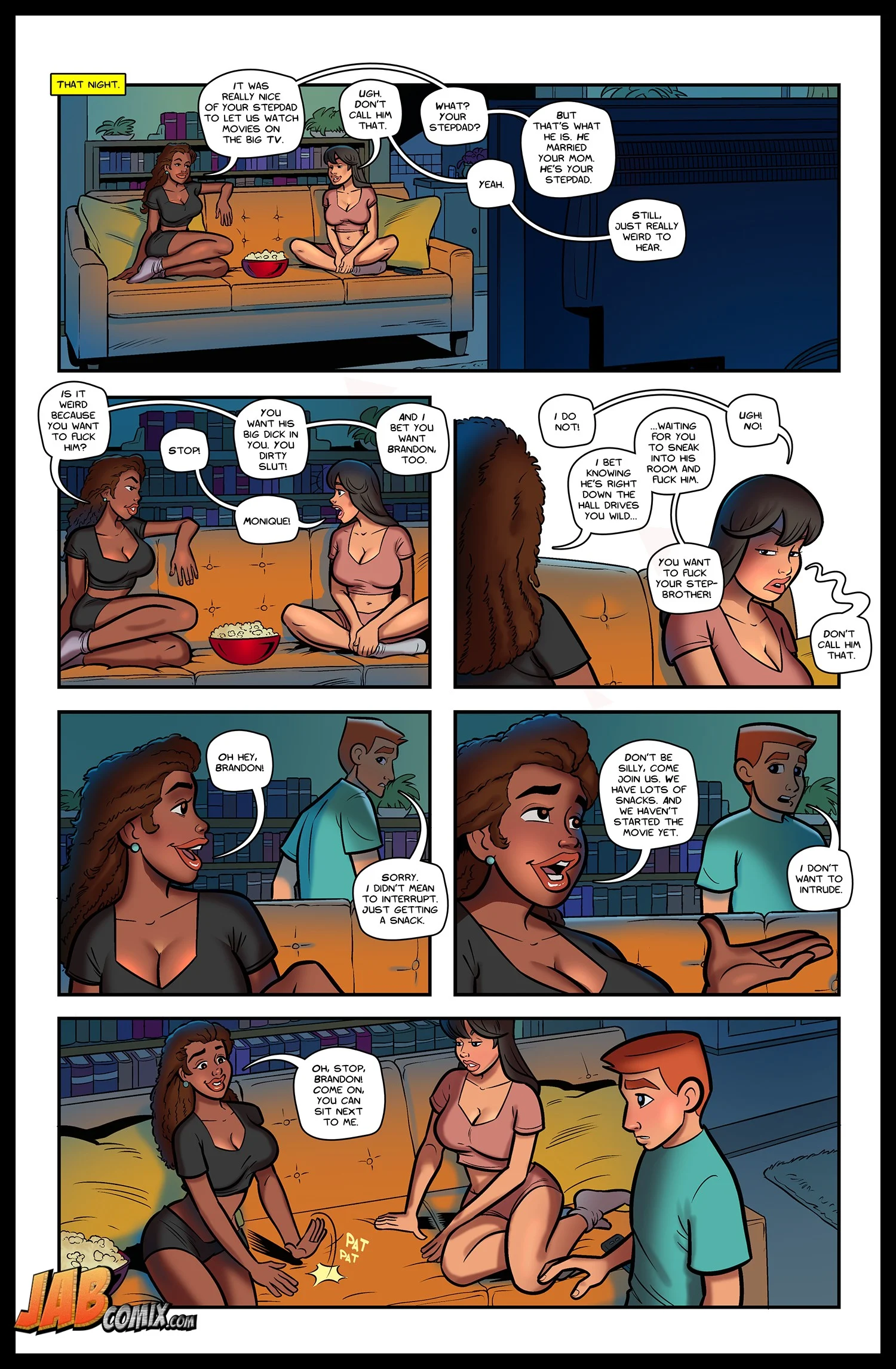 Watching My Step [JABComix] 3 . Watching My Step  - Chapter 3 [JABComix] – page 14