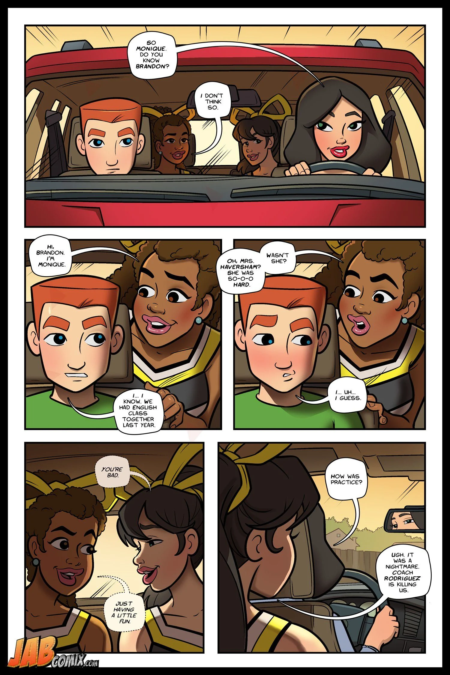 Watching My Step [JABComix] 3 . Watching My Step  - Chapter 3 [JABComix] – page 2