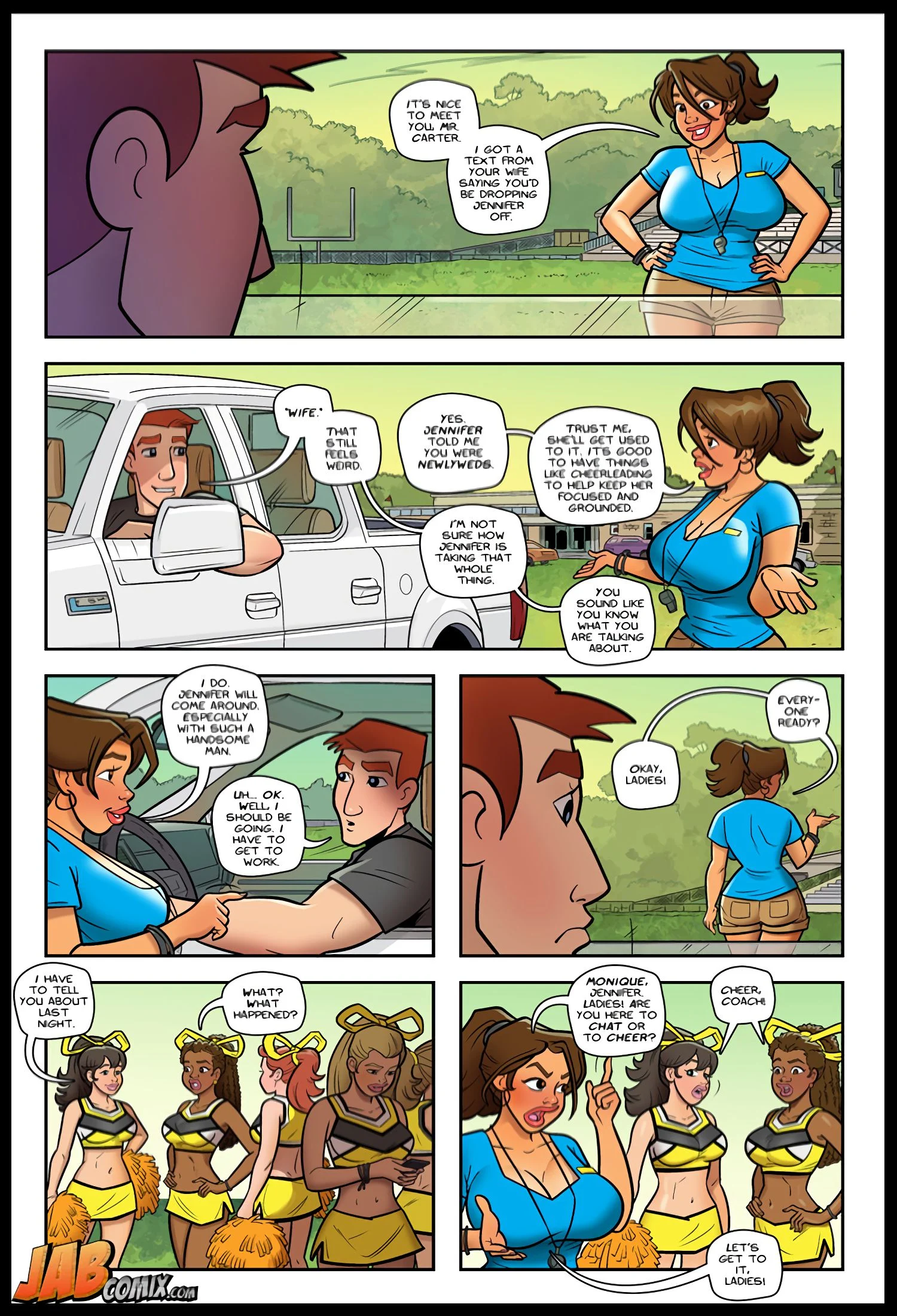 Watching My Step [JABComix] 2 . Watching My Step  - Chapter 2 [JABComix] – page 11
