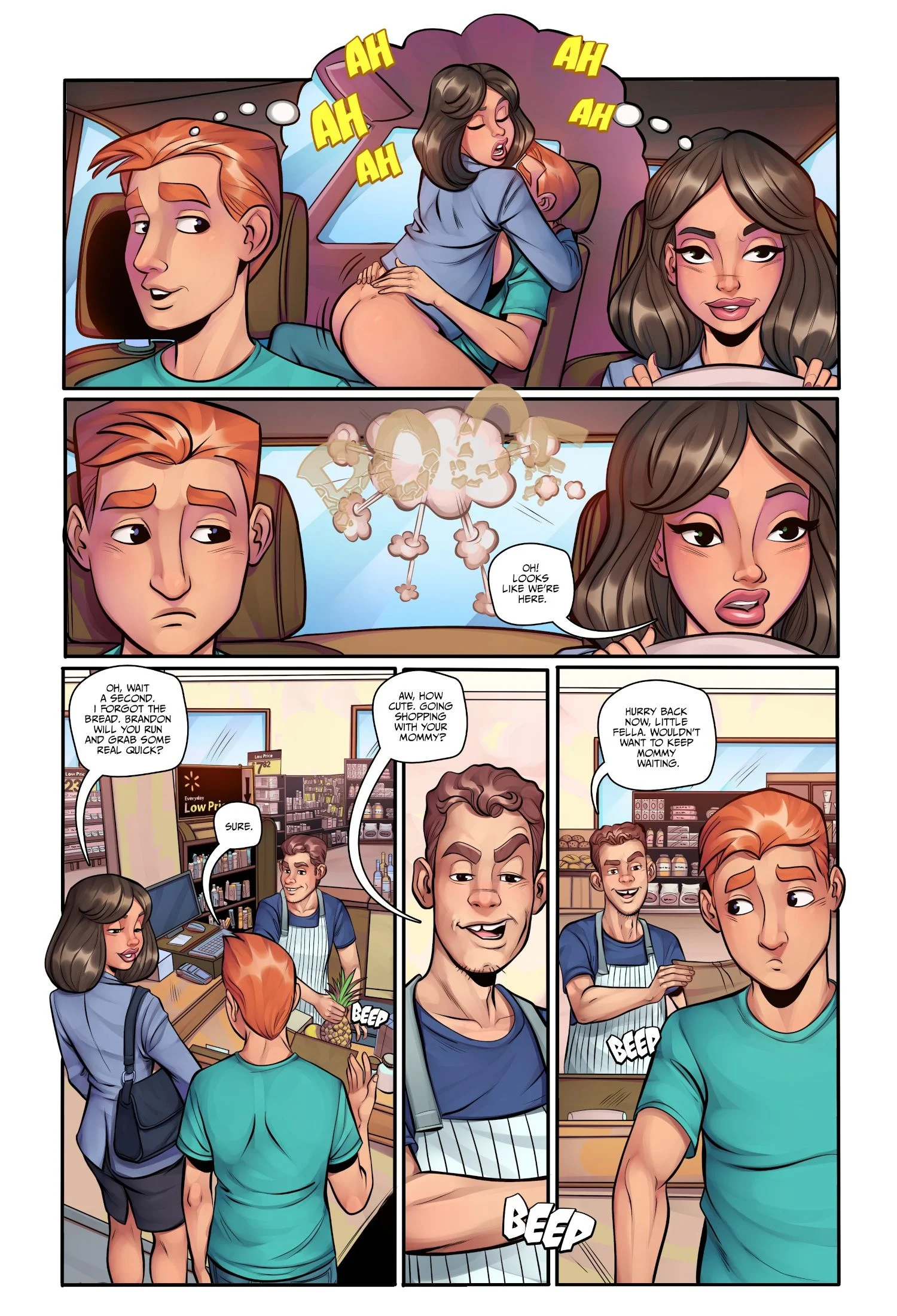 Watching My Step [JABComix] 5 . Watching My Step - Chapter 5 [JABComix] – page 14