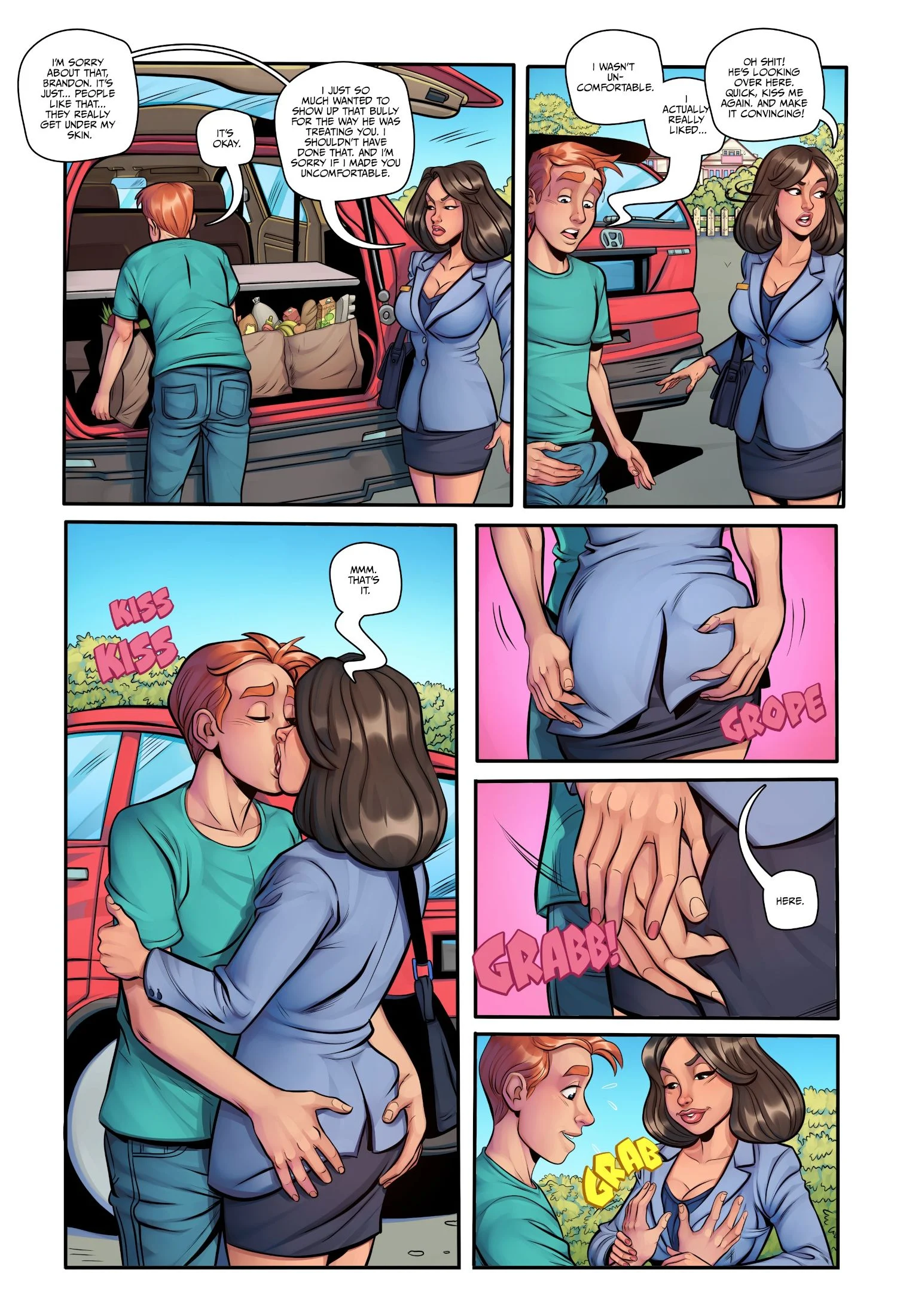Watching My Step [JABComix] 5 . Watching My Step - Chapter 5 [JABComix] – page 16