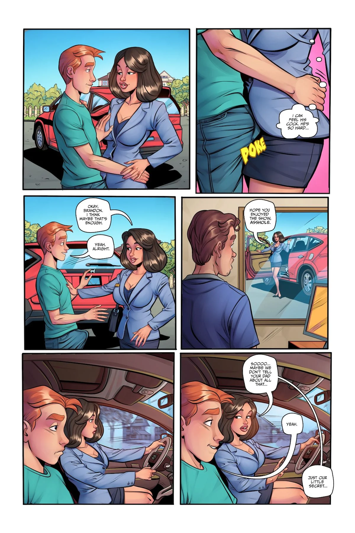 Watching My Step [JABComix] 5 . Watching My Step - Chapter 5 [JABComix] – page 17