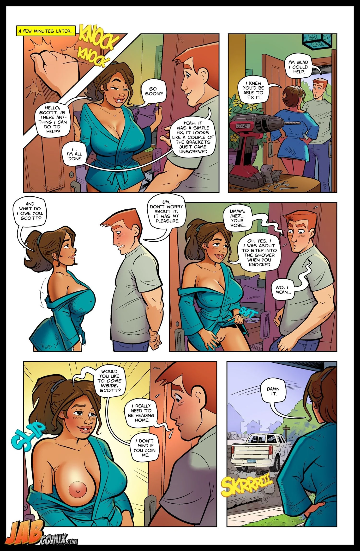Watching My Step [JABComix] 4 . Watching My Step - Chapter 4 [JABComix] – page 12