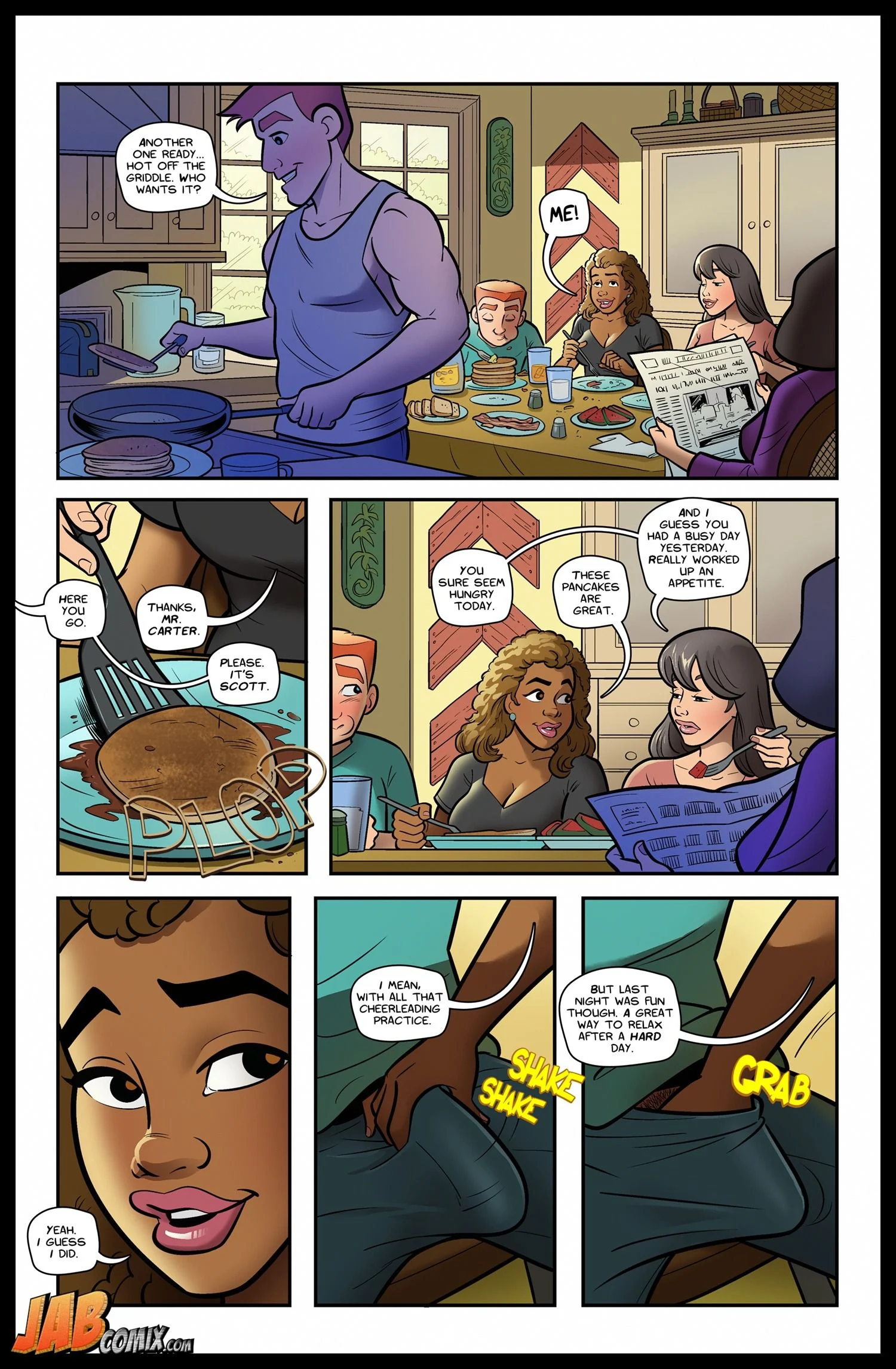 Watching My Step [JABComix] 4 . Watching My Step - Chapter 4 [JABComix] – page 3