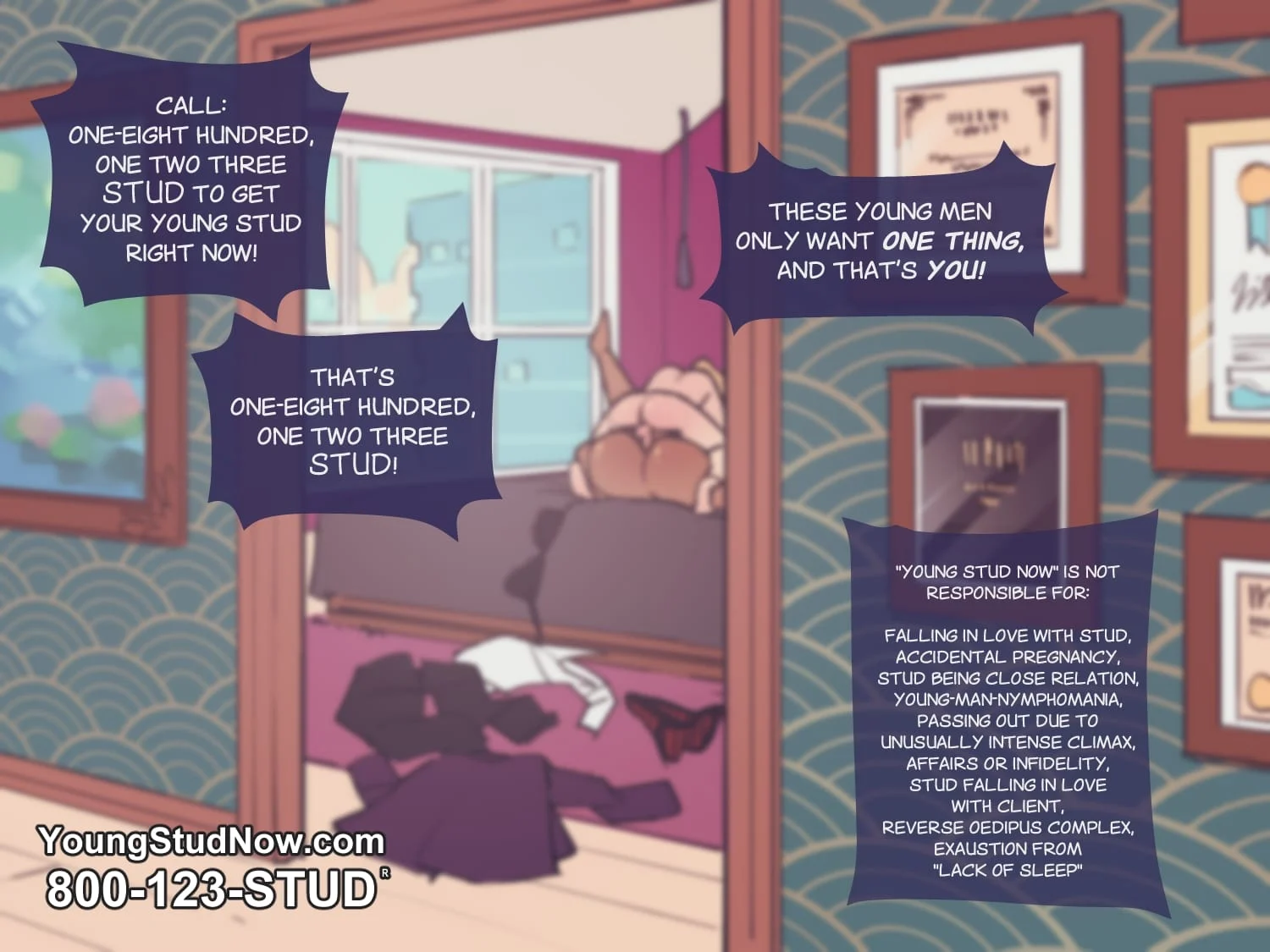 Young Stud Now [NotEnoughMilk] 1 . Young Stud Now - Chapter 1 [NotEnoughMilk] – page 8