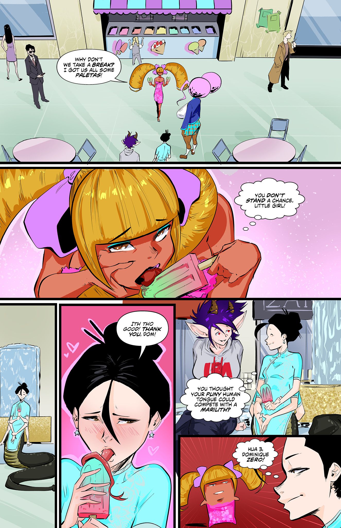 Monster Girl Academy [Worky Zark] [Worky Zark] Monster Girl Academy #05 – page 12