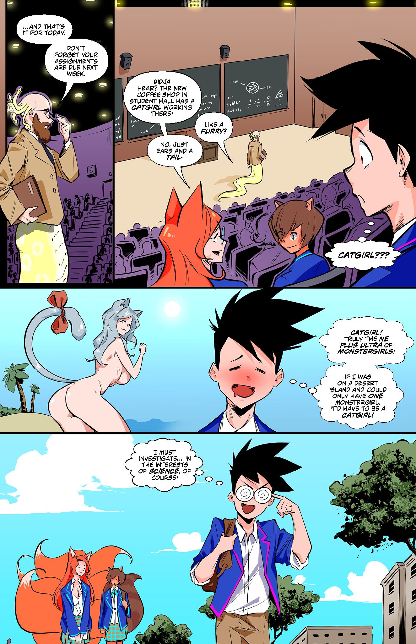 Monster Girl Academy [Worky Zark] [Worky Zark] Monster Girl Academy Issue 14 – page 2