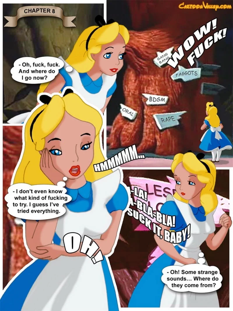 Alice in Wonderfuckers Land – page 57
