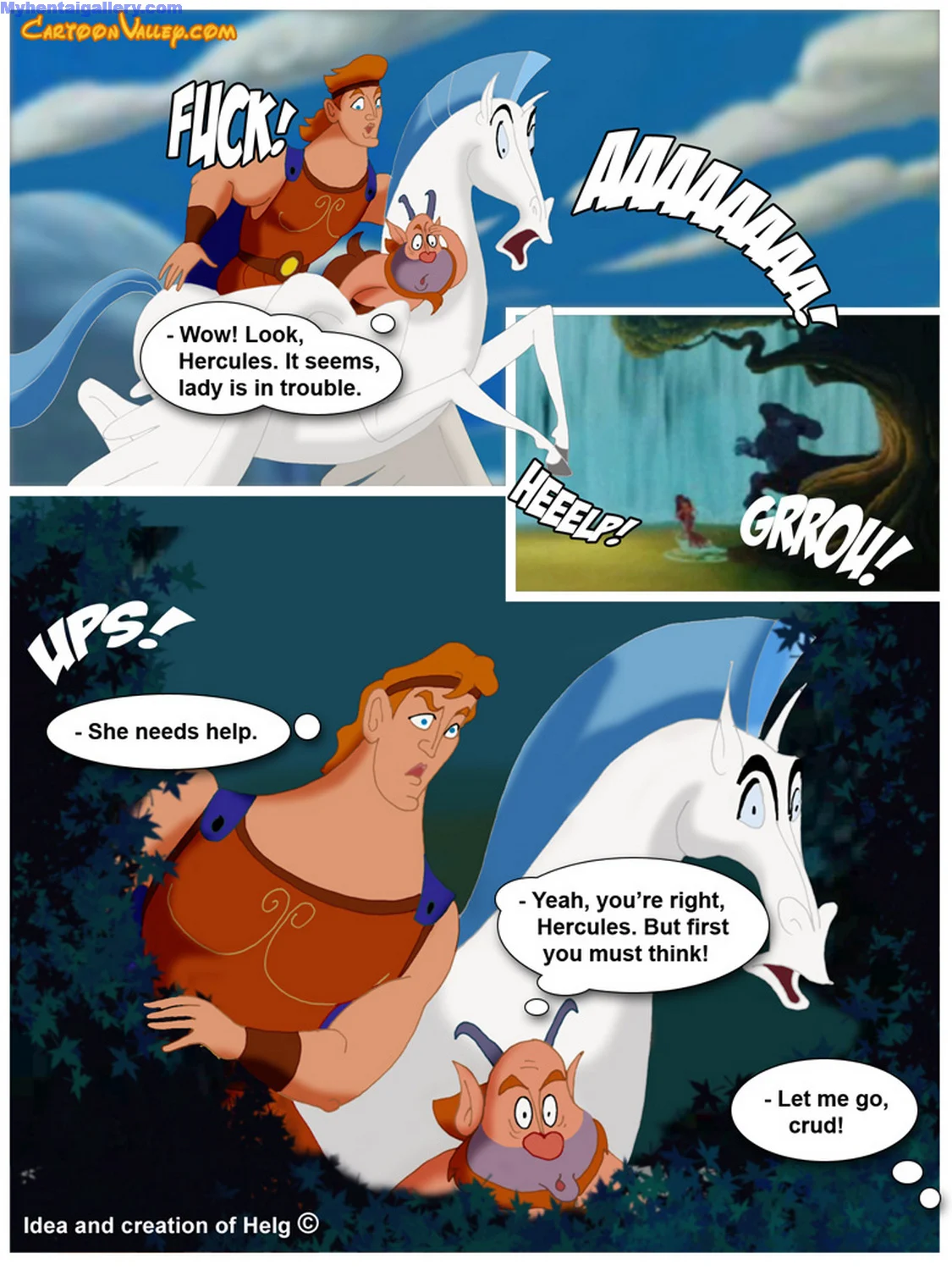Hercules [Cartoon Valley] 1 . Hercules - Chapter 1 [Cartoon Valley] – page 1