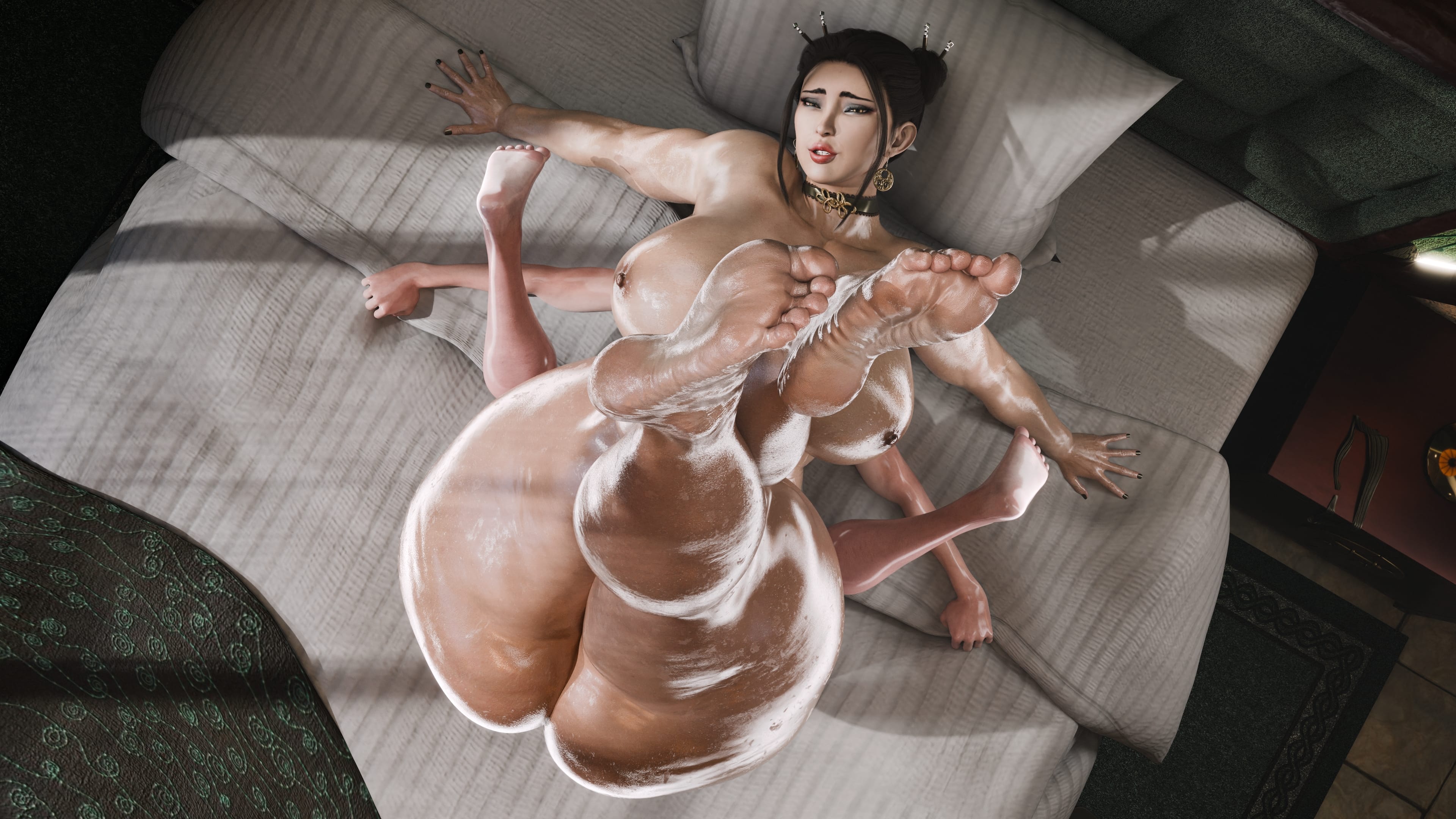 Chun-Li (Street Fighter) [PervertMuffinMajima] 7.5 . Chun-Li's Favorite Student 3 - Textless - Chapter 7 (Street Fighter) [PervertMuffinMajima] – page 15