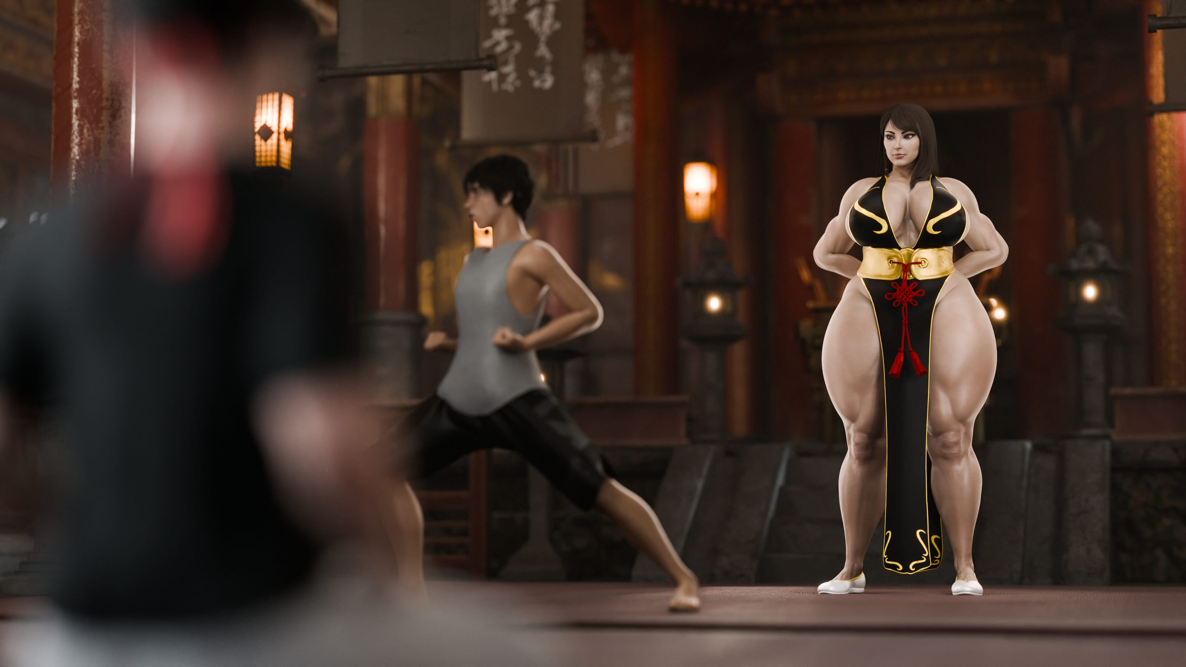 Chun-Li (Street Fighter) [PervertMuffinMajima] 7.5 . Chun-Li's Favorite Student 3 - Textless - Chapter 7 (Street Fighter) [PervertMuffinMajima] – page 209