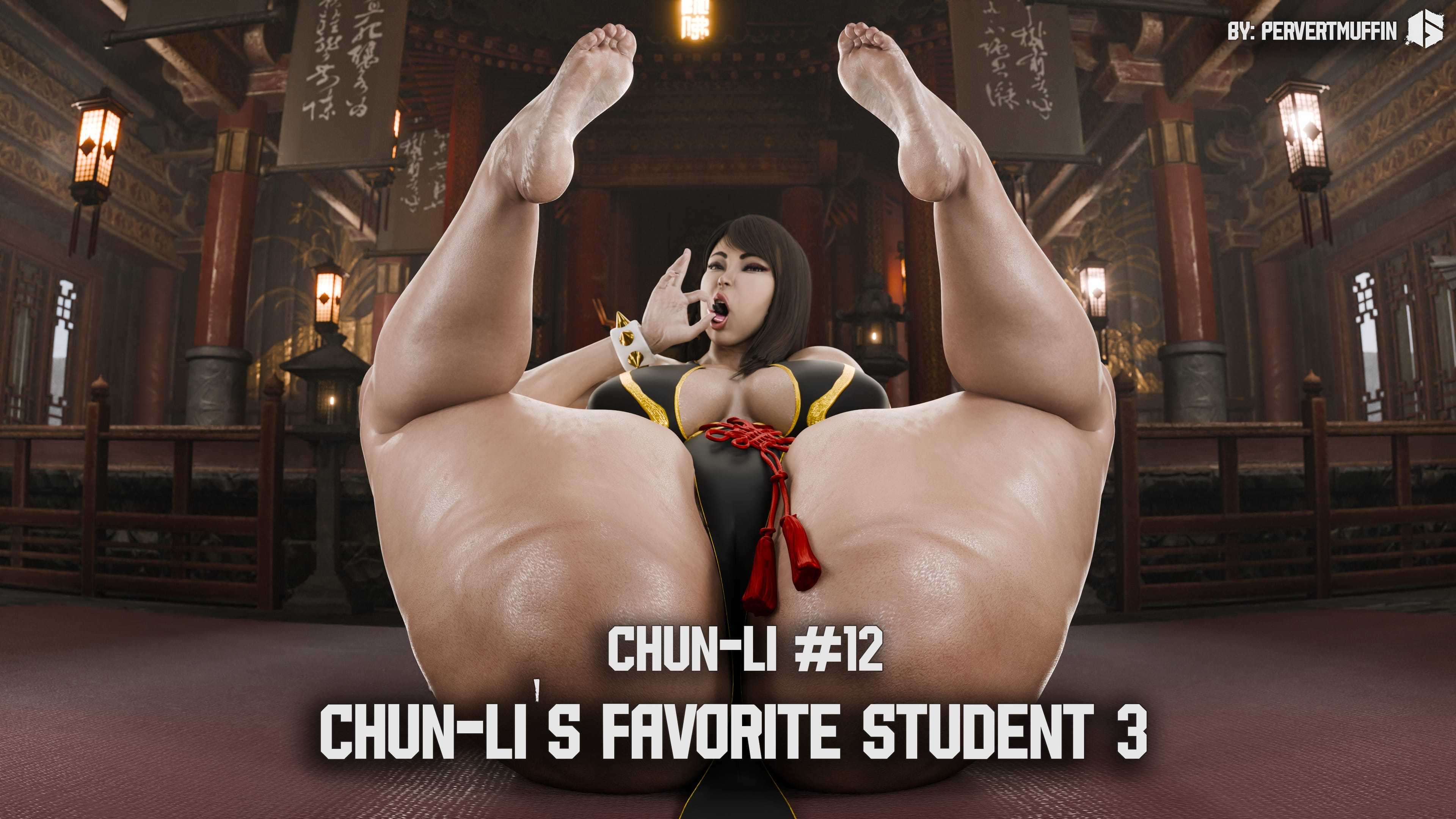 Chun-Li (Street Fighter) [PervertMuffinMajima] 7 . Chun-Li's Favorite Student 3 - Chapter 7 (Street Fighter) [PervertMuffinMajima] – page 1
