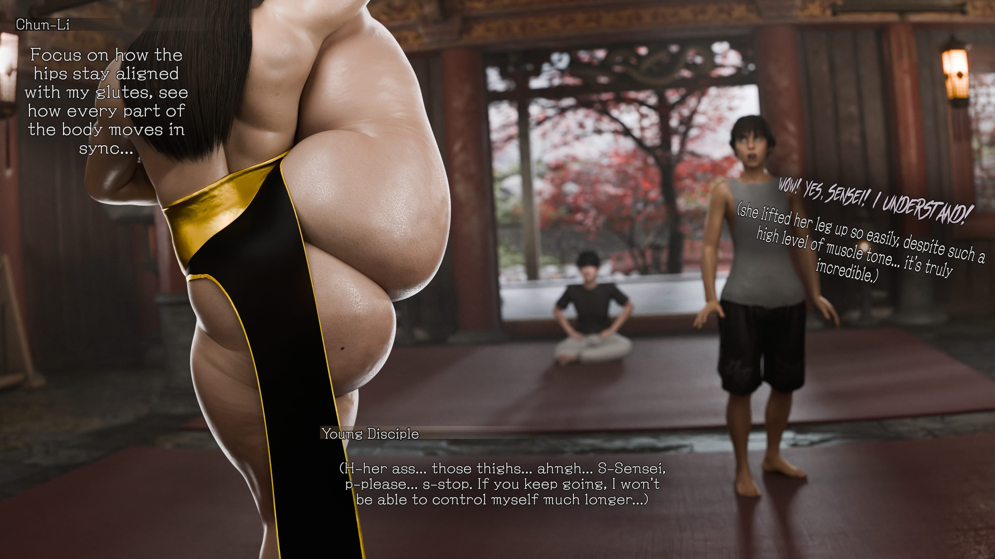 Chun-Li (Street Fighter) [PervertMuffinMajima] 7 . Chun-Li's Favorite Student 3 - Chapter 7 (Street Fighter) [PervertMuffinMajima] – page 33