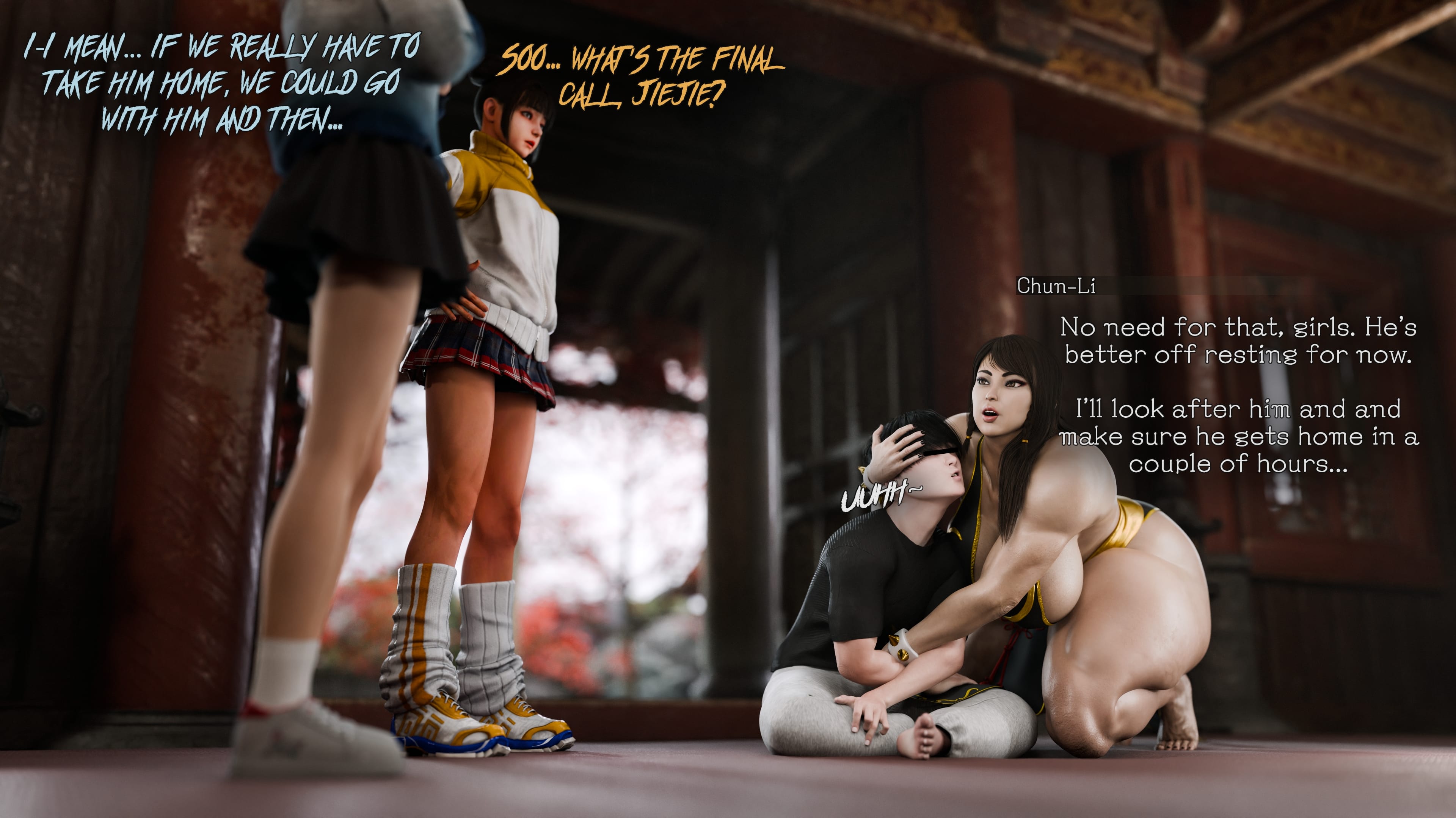 Chun-Li (Street Fighter) [PervertMuffinMajima] 7 . Chun-Li's Favorite Student 3 - Chapter 7 (Street Fighter) [PervertMuffinMajima] – page 61