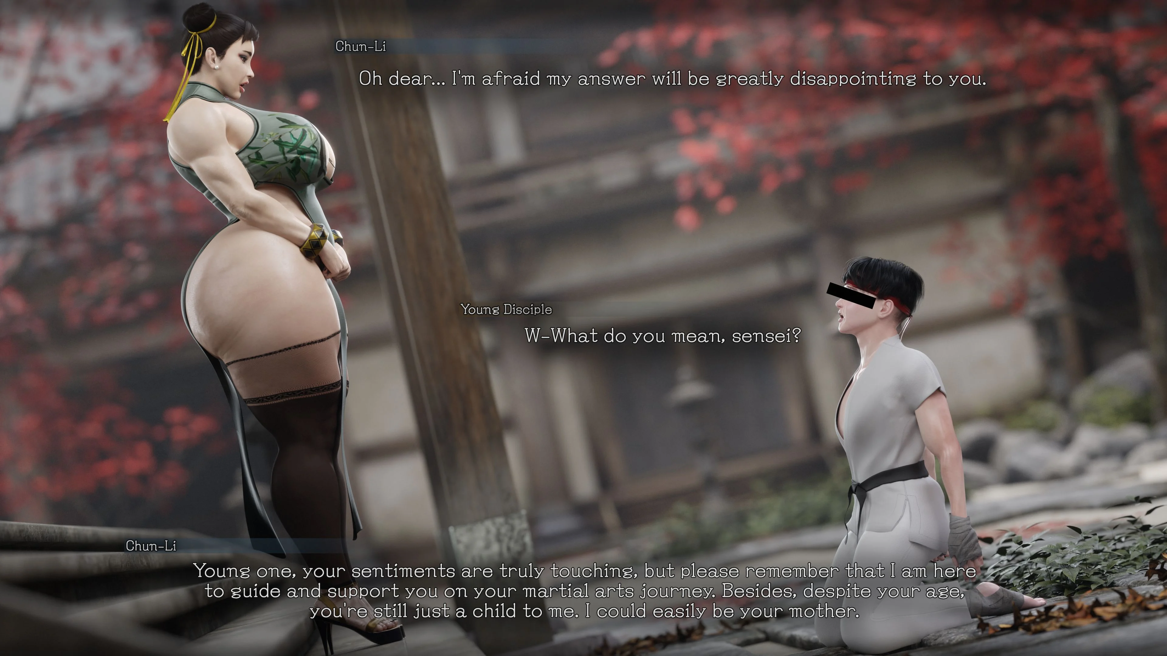 Chun-Li (Street Fighter) [PervertMuffinMajima] 5 . Chun-Li's Favorite Student - Chapter 5 (Street Fighter) [PervertMuffinMajima] – page 12