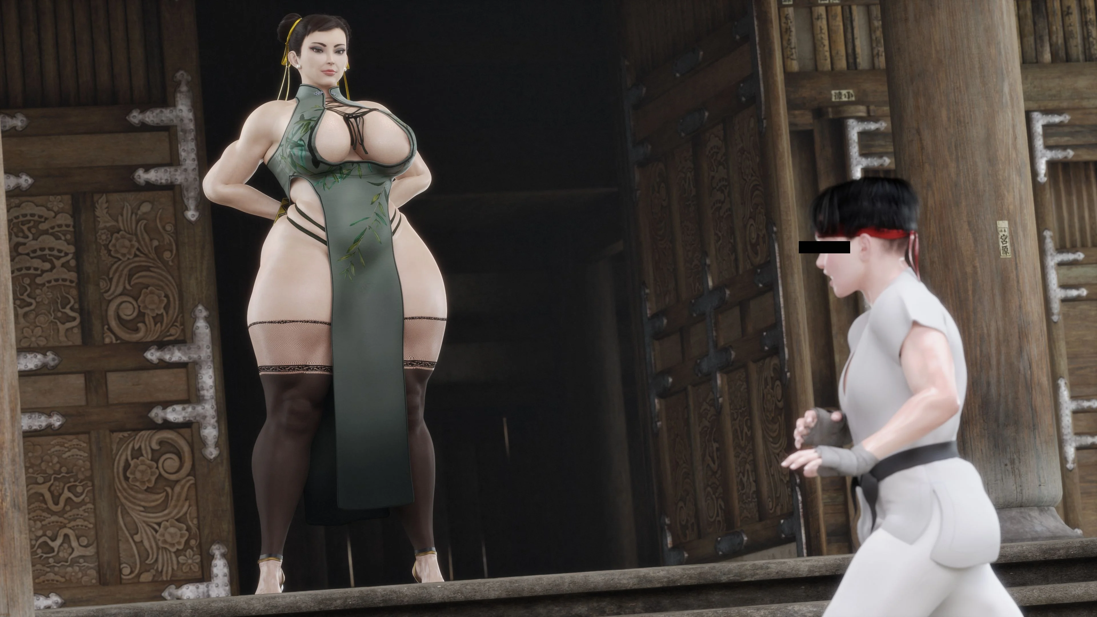 Chun-Li (Street Fighter) [PervertMuffinMajima] 5 . Chun-Li's Favorite Student - Chapter 5 (Street Fighter) [PervertMuffinMajima] – page 129