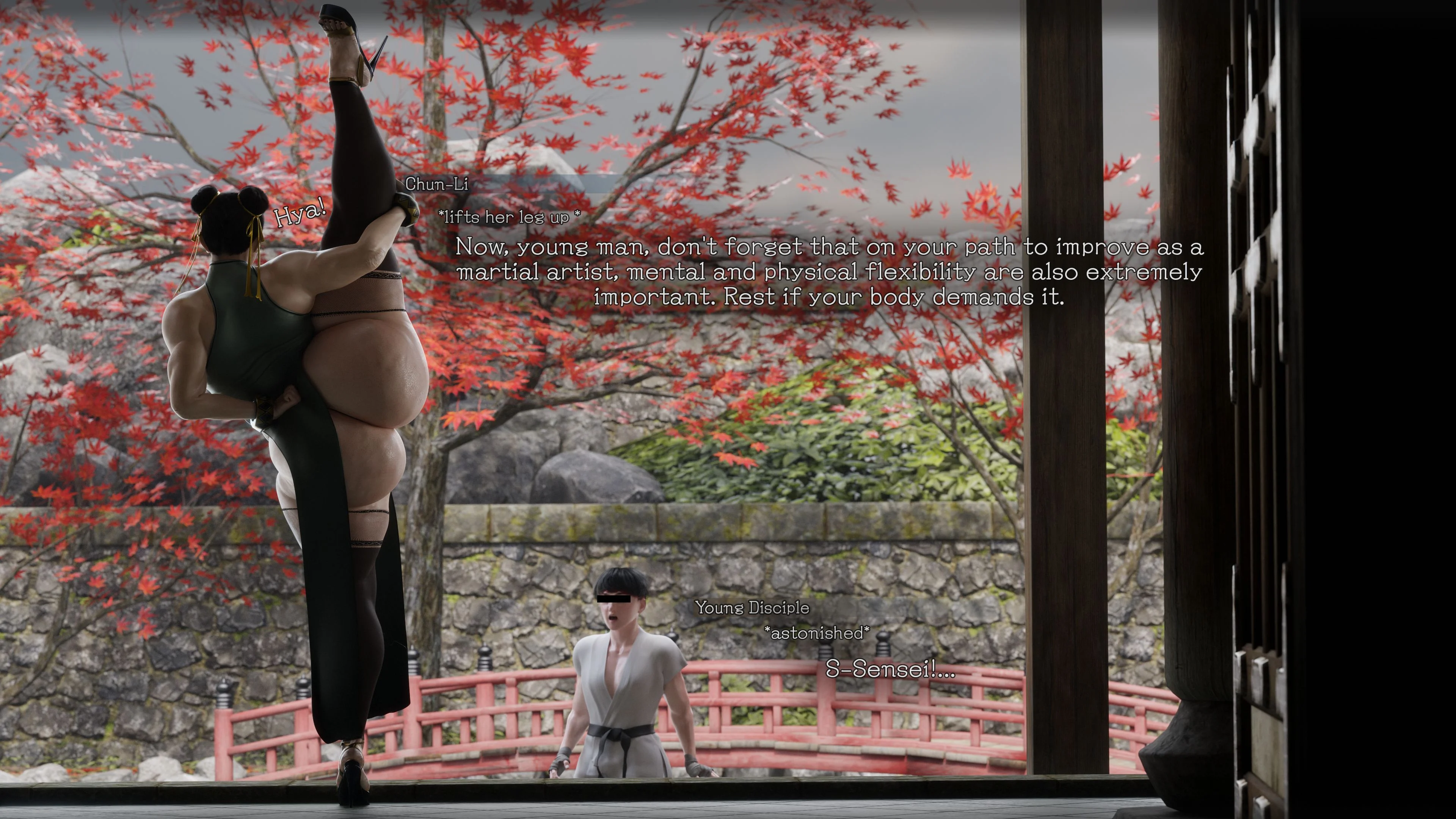 Chun-Li (Street Fighter) [PervertMuffinMajima] 5 . Chun-Li's Favorite Student - Chapter 5 (Street Fighter) [PervertMuffinMajima] – page 7