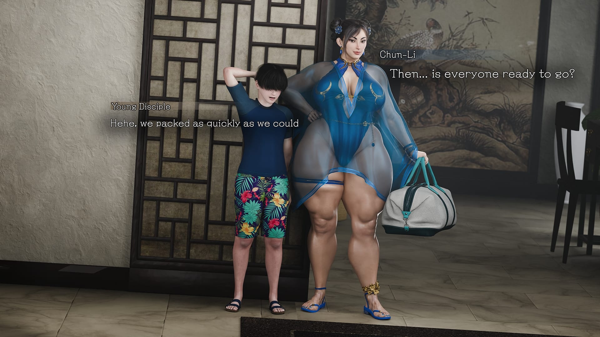 Chun-Li (Street Fighter) [PervertMuffinMajima] 8 . Chun-Li - Morning Delight - Chapter 8 (Street Fighter) [PervertMuffinMajima] – page 162
