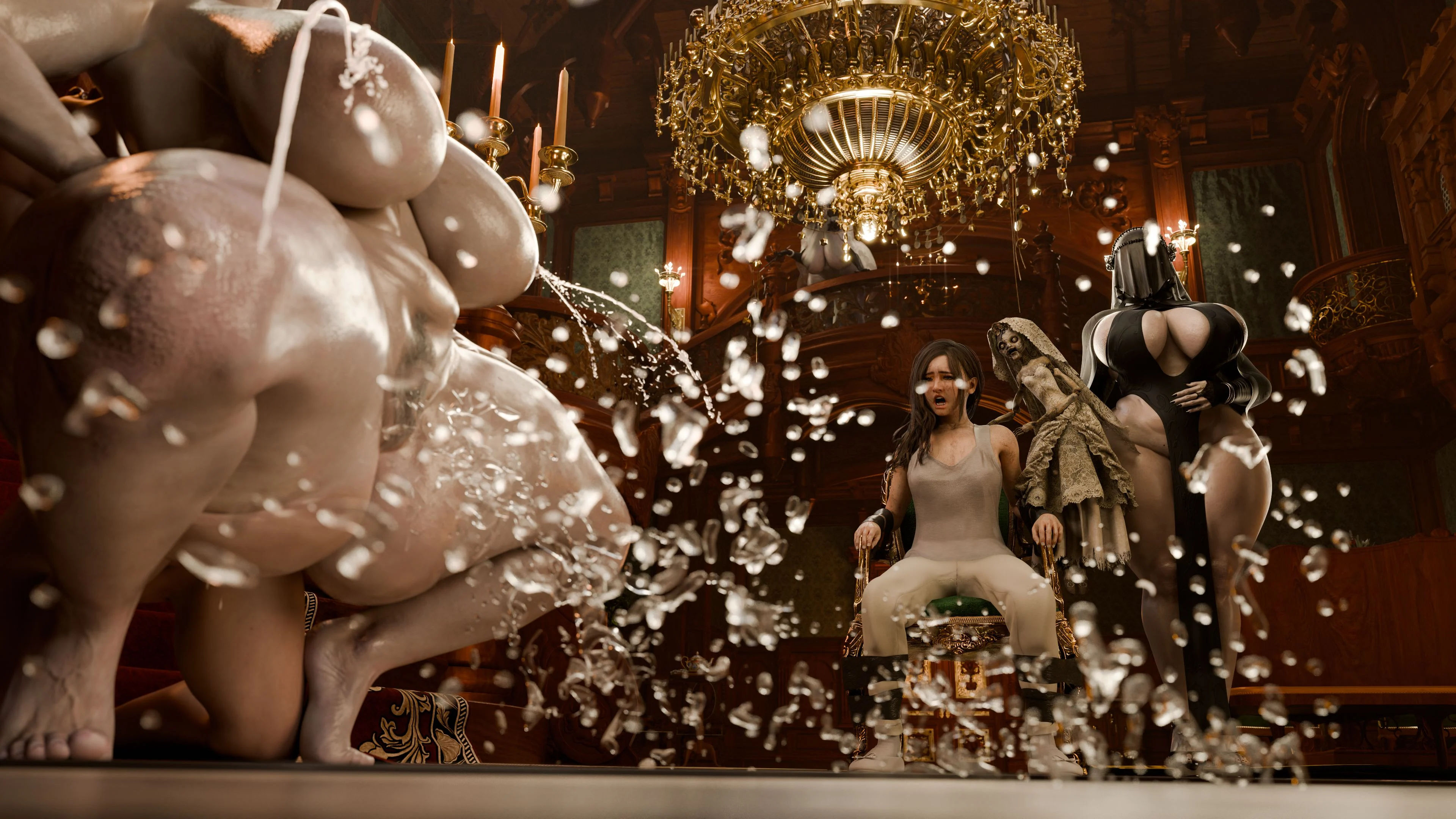 Resident Lust (Resident Evil) [PervertMuffinMajima] 2.5 . Vixen's Resident Lust - Textless - Chapter 2 (Resident Evil) [PervertMuffinMajima] – page 48