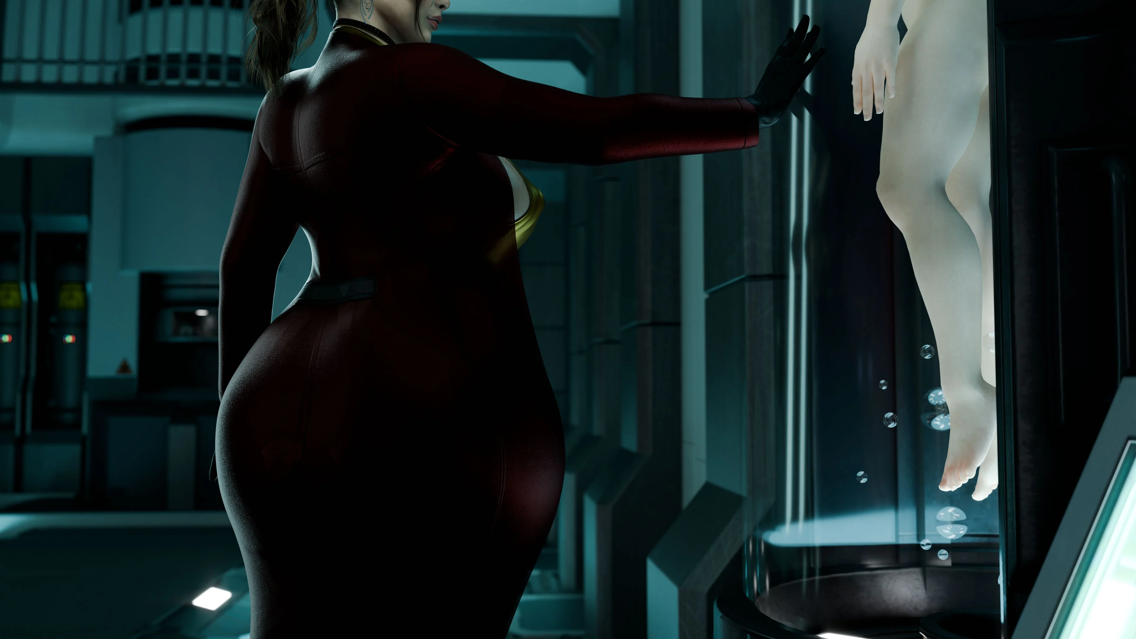 Resident Lust (Resident Evil) [PervertMuffinMajima] 5.5 . Resident Lust - Textless - Chapter 5 (Resident Evil) [PervertMuffinMajima] – page 58