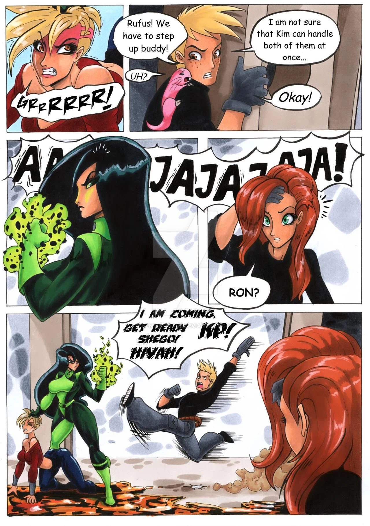 Ron Stoppable And His New Pets (Kim Possible) [Henrik Drake] 1 . Ron Stoppable And His New Pets - Chapter 1 (Kim Possible) [Henrik Drake] – page 13