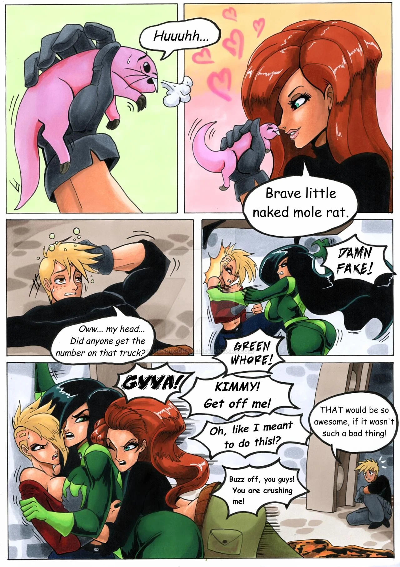 Ron Stoppable And His New Pets (Kim Possible) [Henrik Drake] 1 . Ron Stoppable And His New Pets - Chapter 1 (Kim Possible) [Henrik Drake] – page 17
