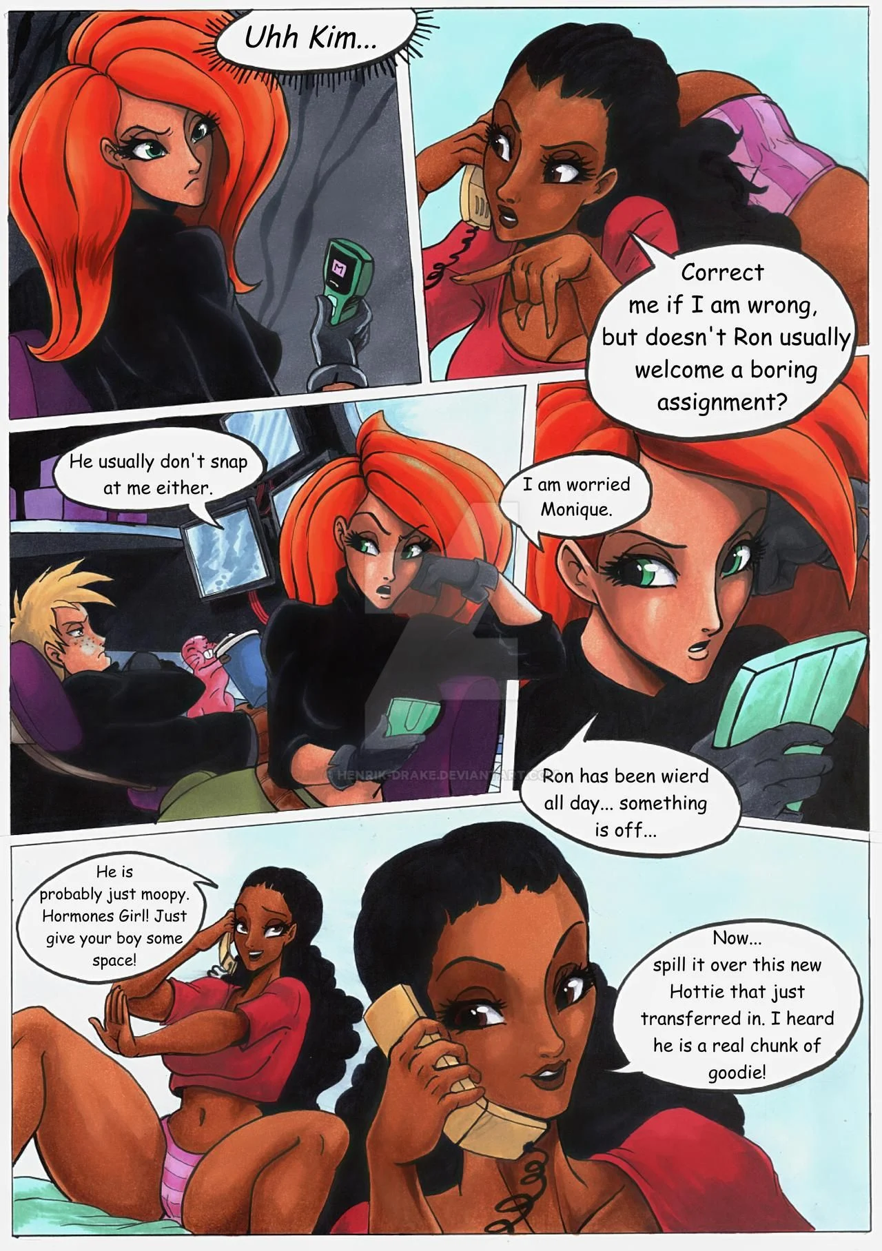 Ron Stoppable And His New Pets (Kim Possible) [Henrik Drake] 1 . Ron Stoppable And His New Pets - Chapter 1 (Kim Possible) [Henrik Drake] – page 3